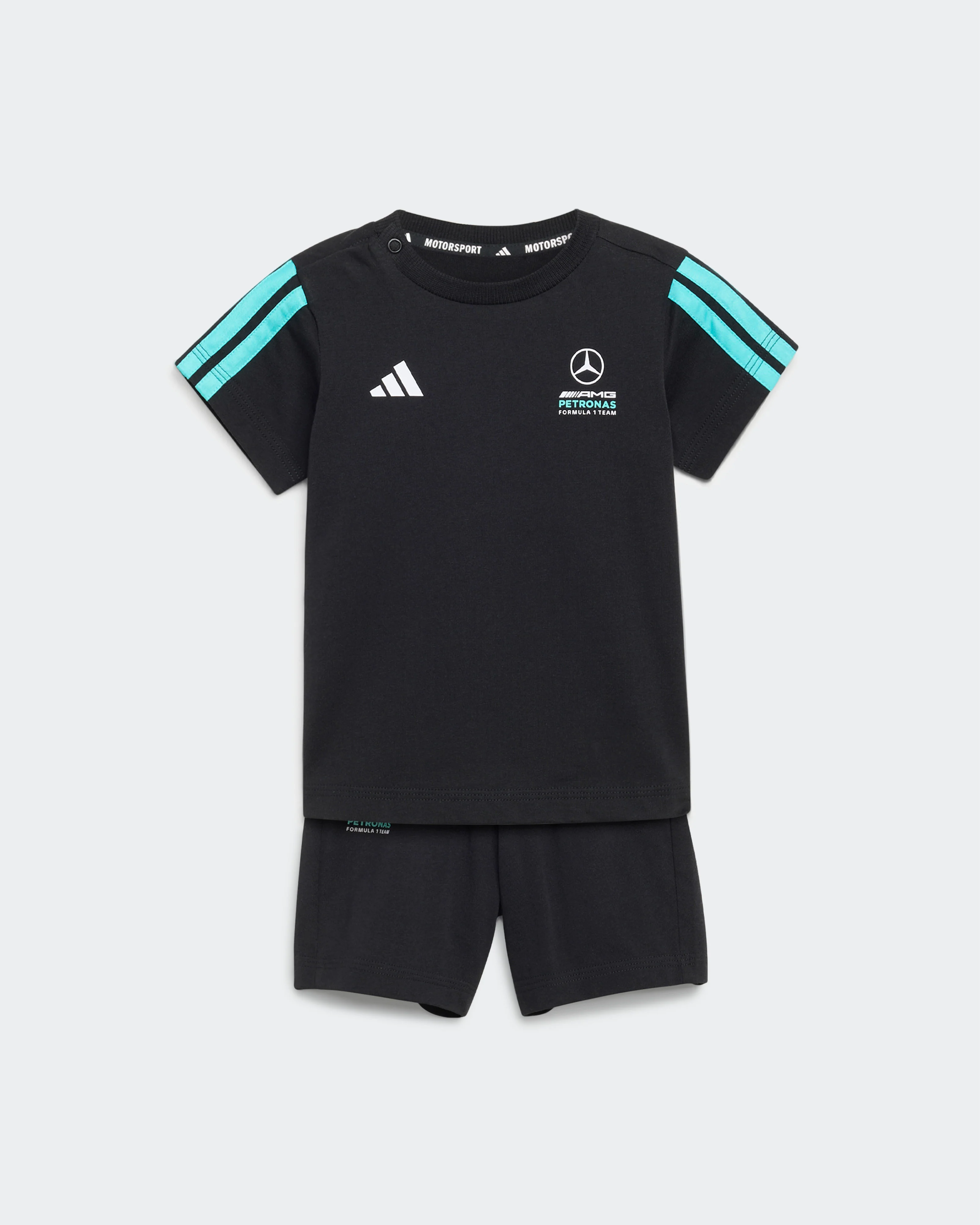 Kids DNA Short-Sleeve Pants Black