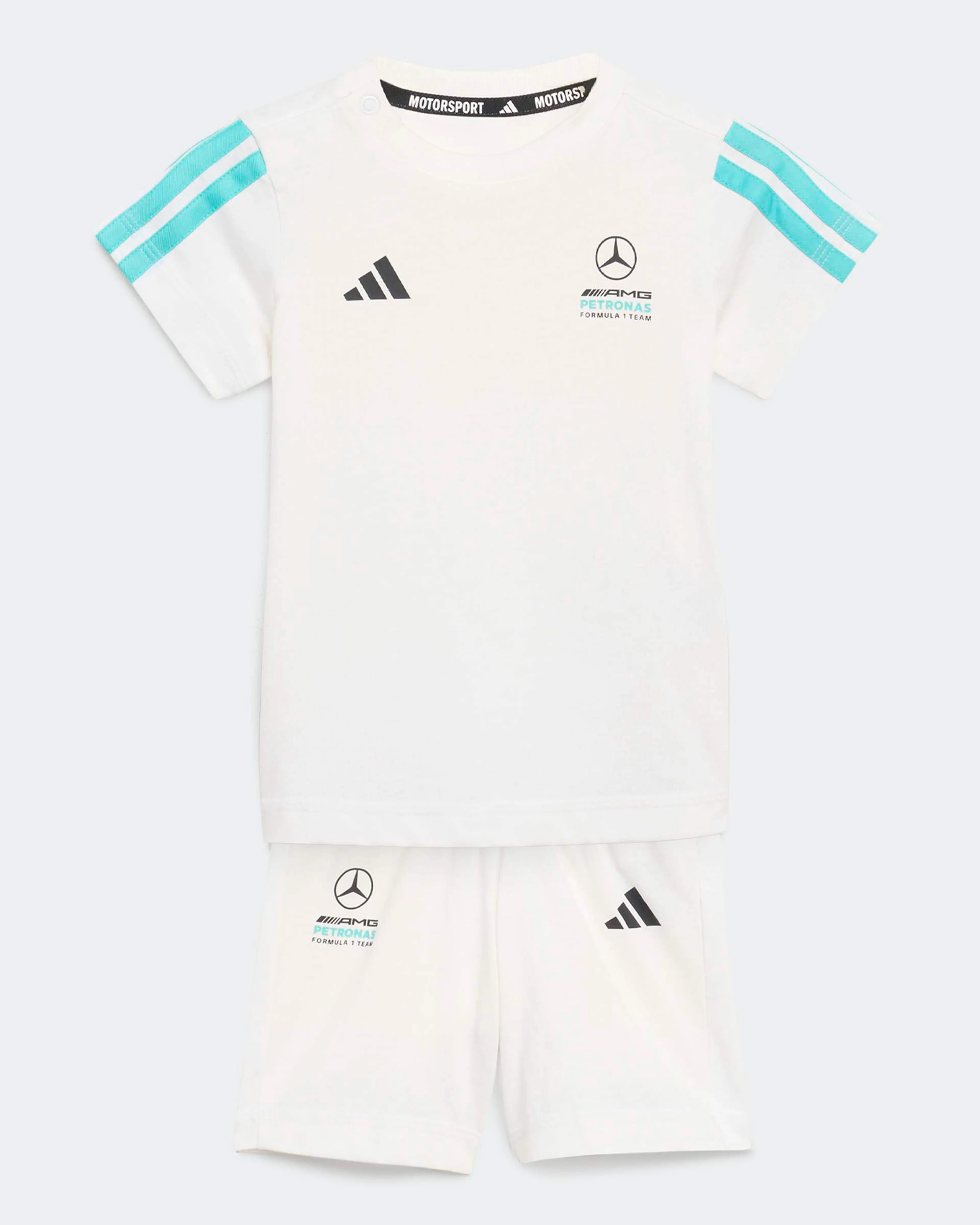 Kids DNA Short-Sleeve Pants White