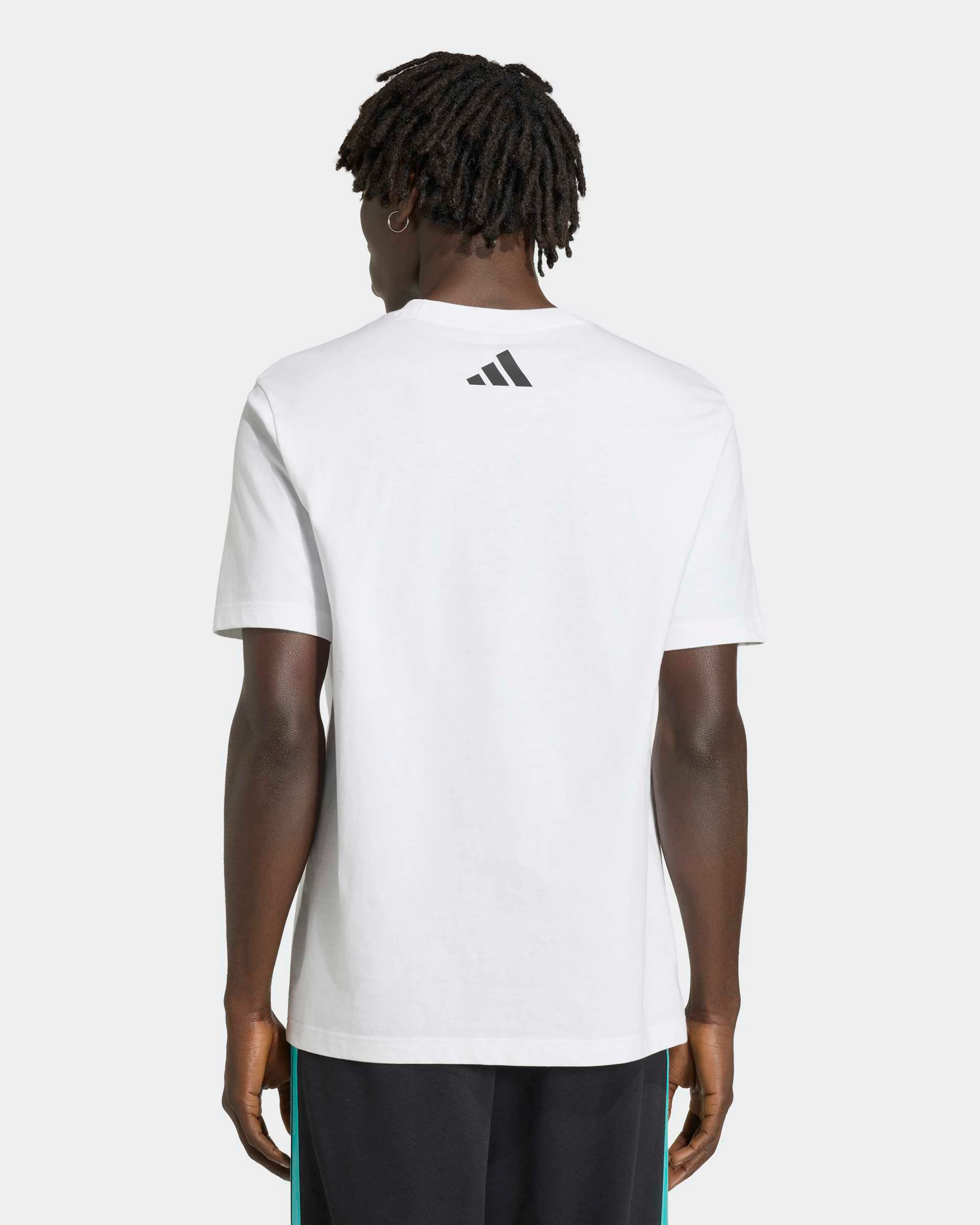 Mens DNA Graphic T-shirt White - Image 2