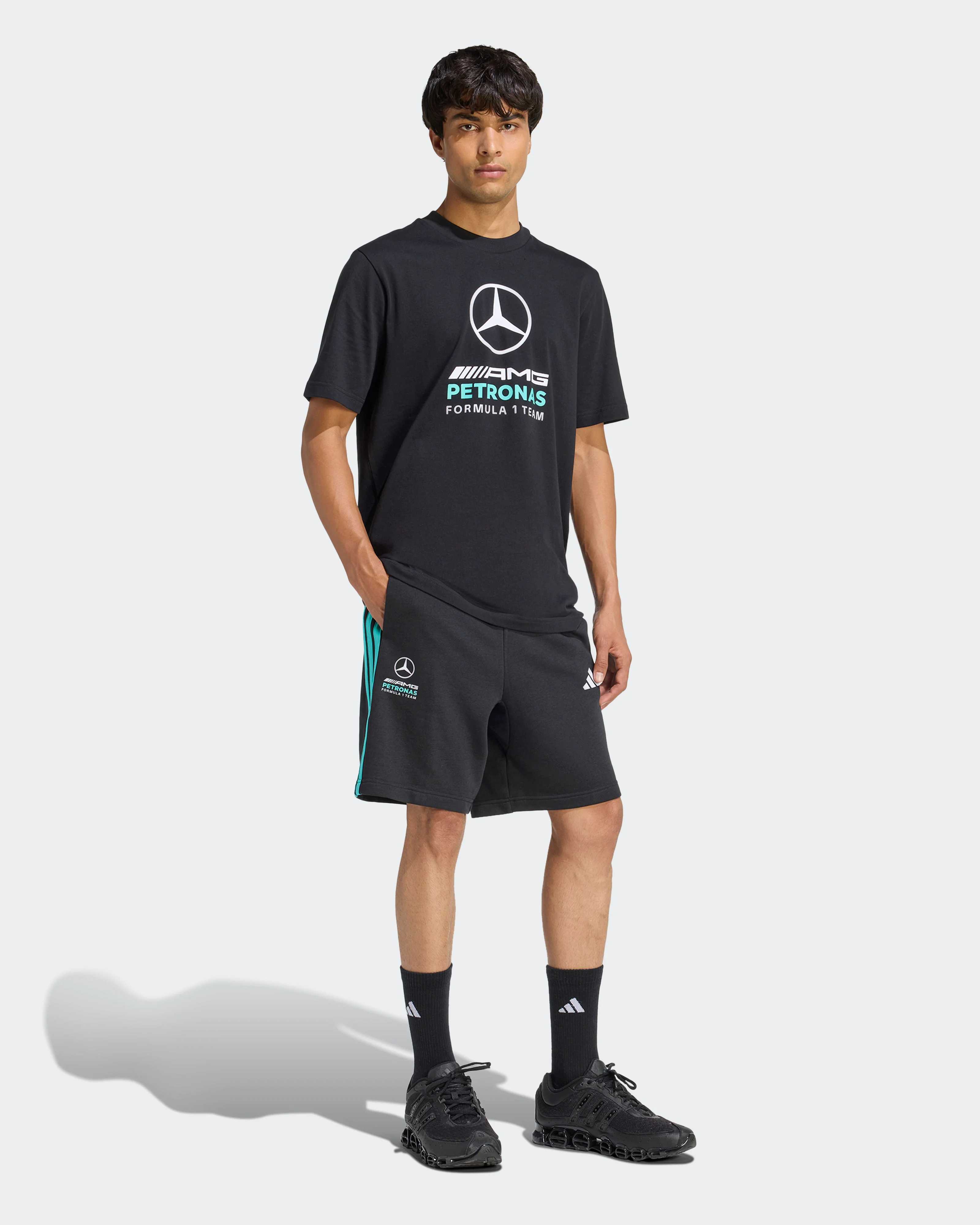 Mens DNA Shorts Black - Image 6