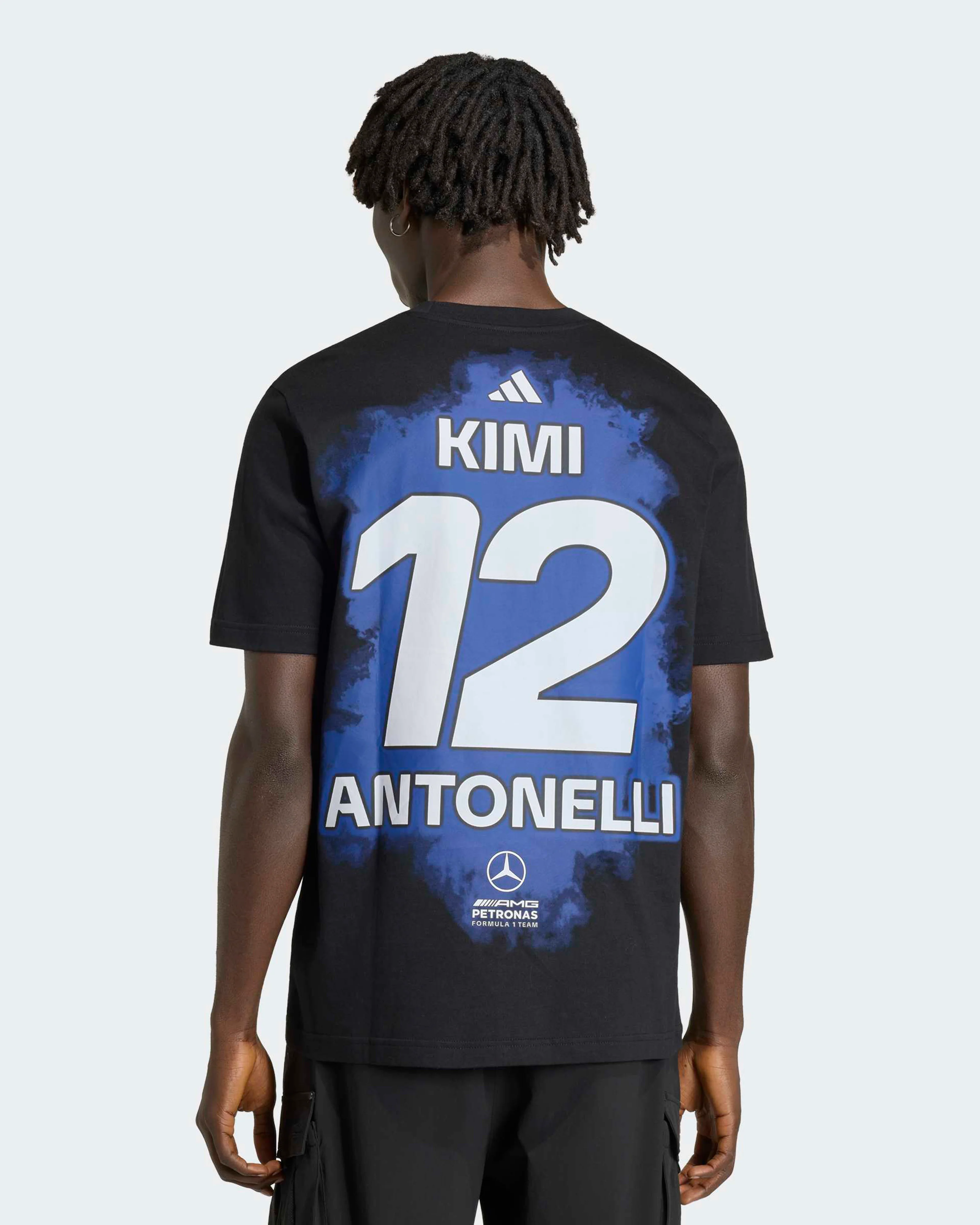 Mens Kimi Antonelli T-shirt Black - Image 2