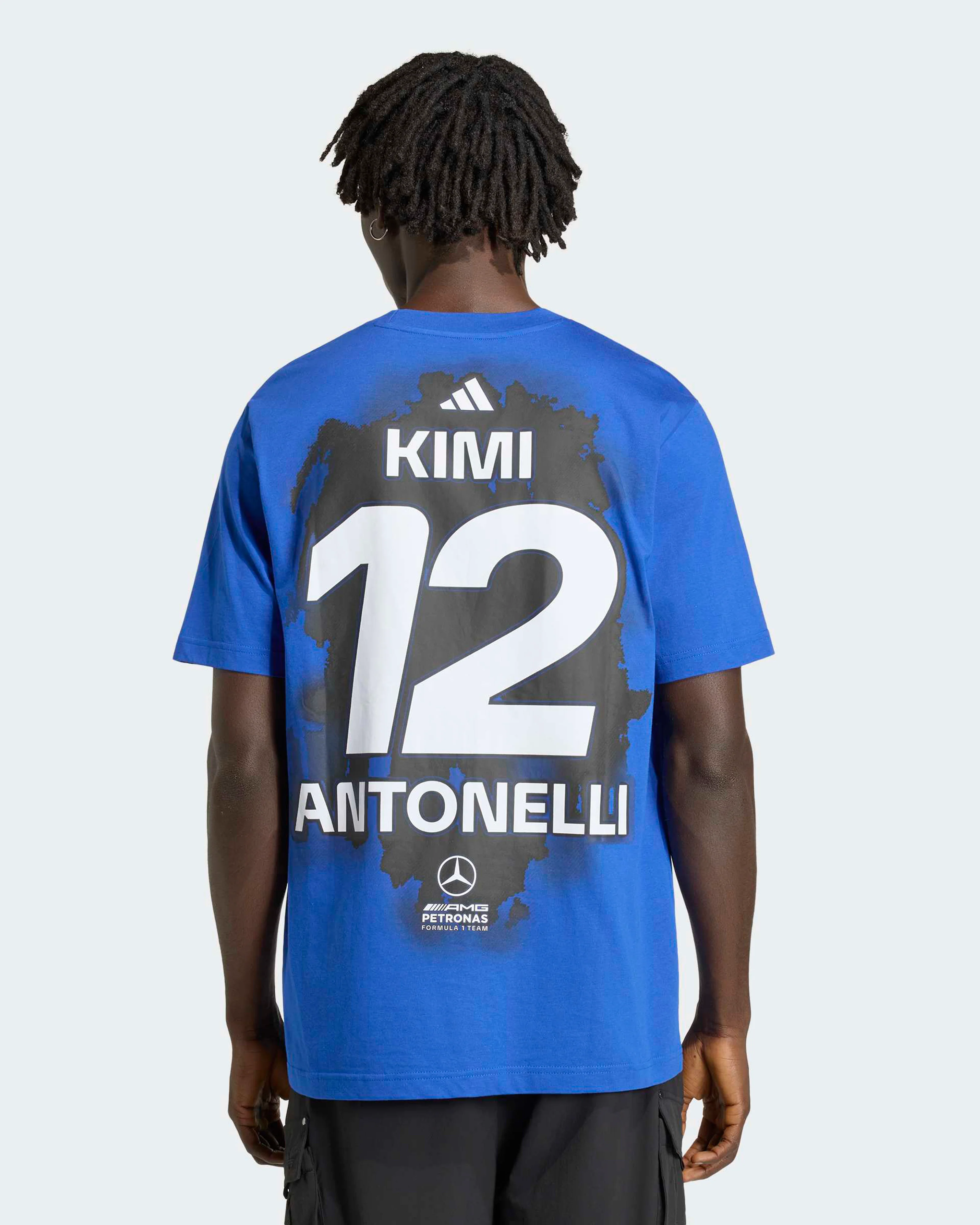 Mens Kimi Antonelli T-shirt Blue - Image 2