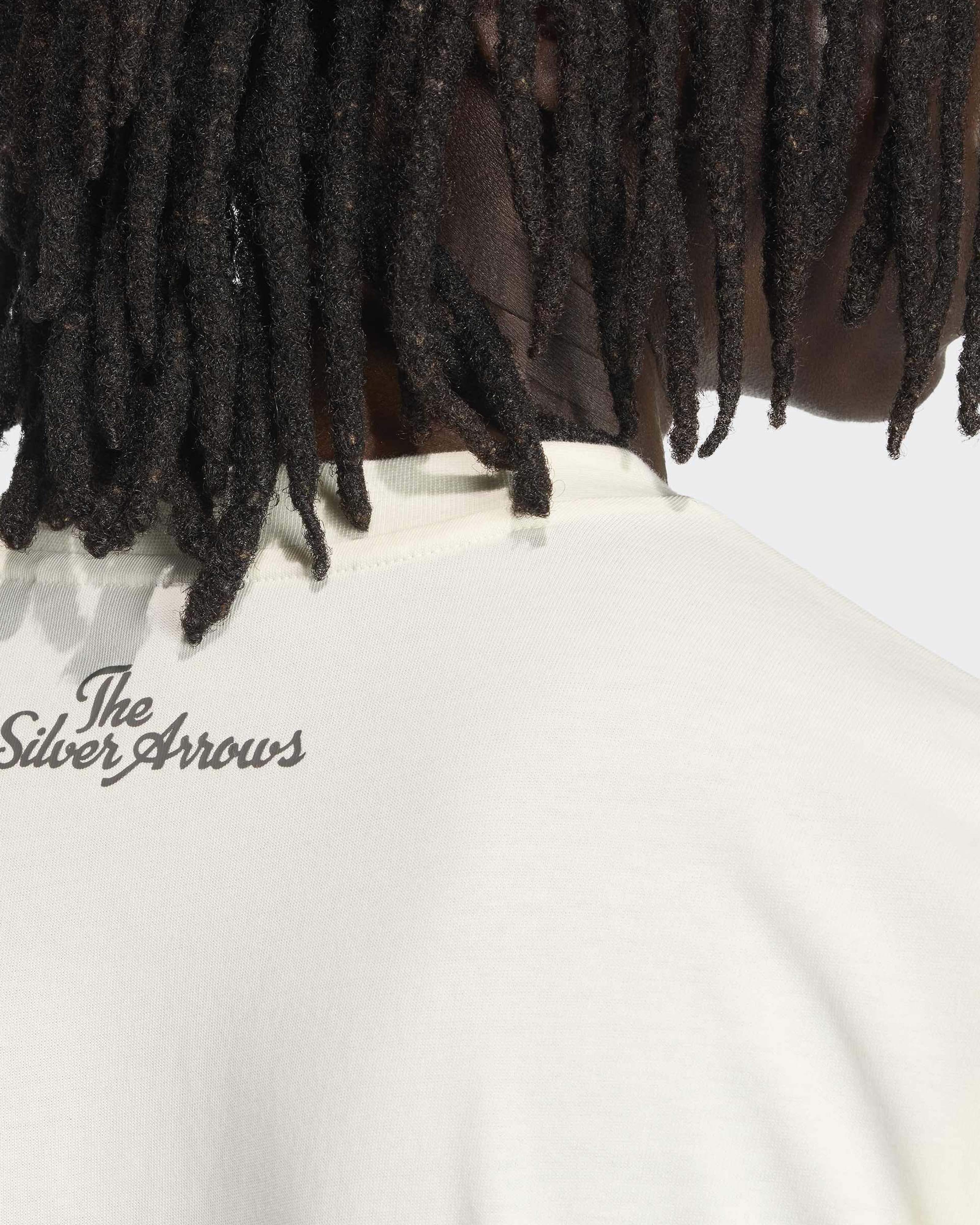 Mens Silver Arrows Heritage Long-Sleeve T-shirt Off White - Image 5