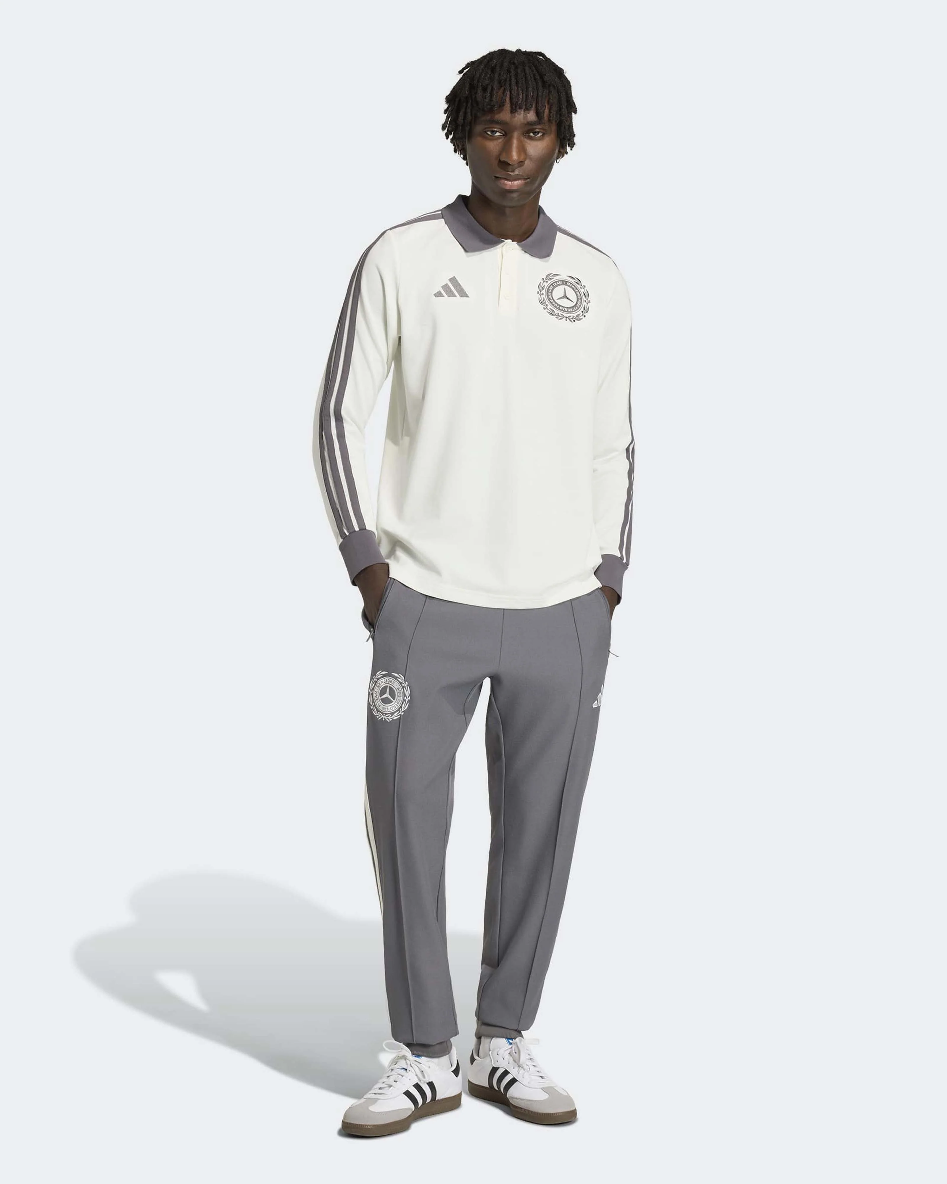 Mens Silver Arrows Icon Pants Grey - Image 3