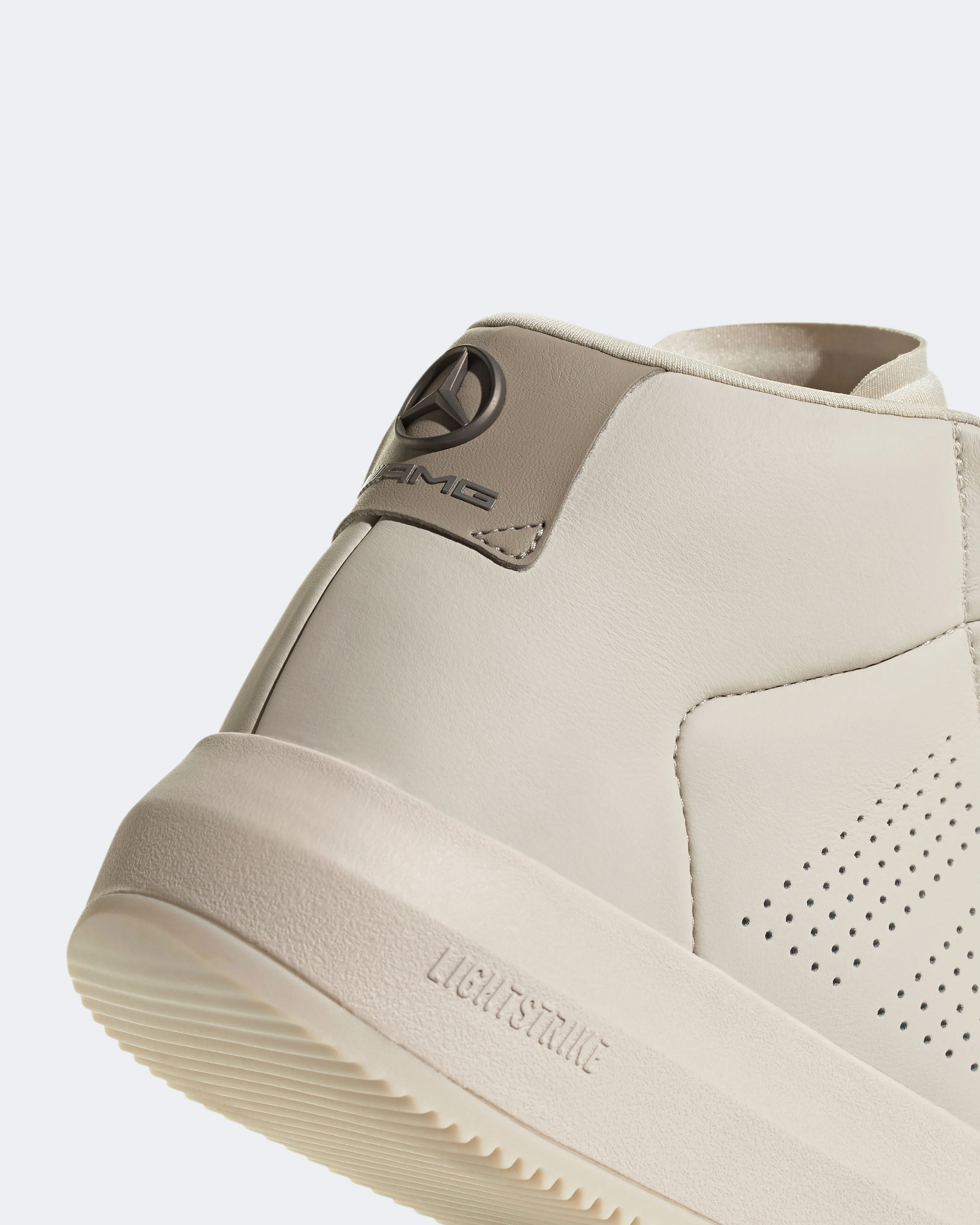 Acesmash Mid Shoes Light Beige - Image 4