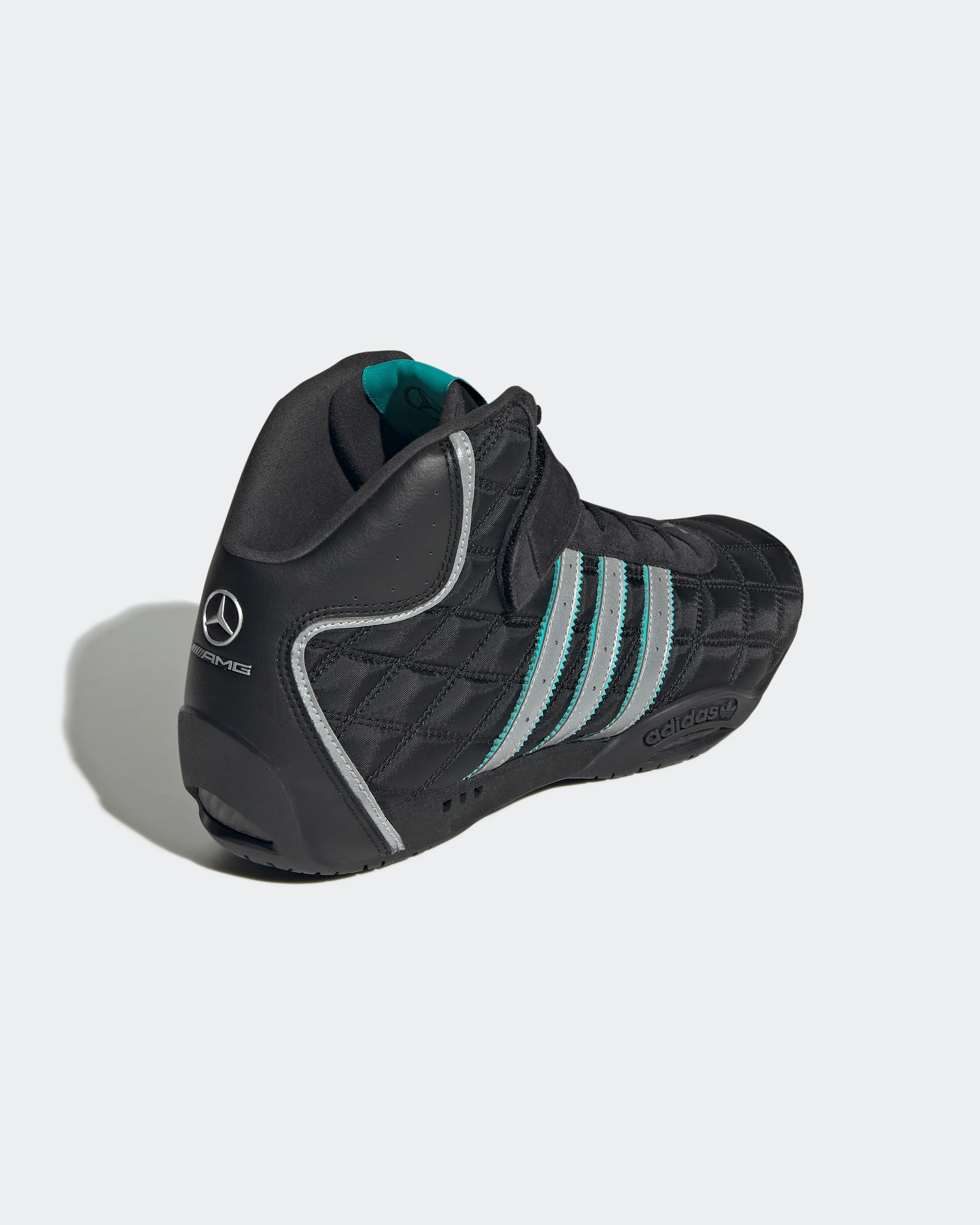 Adi Racer Hi Shoes Black - Image 2