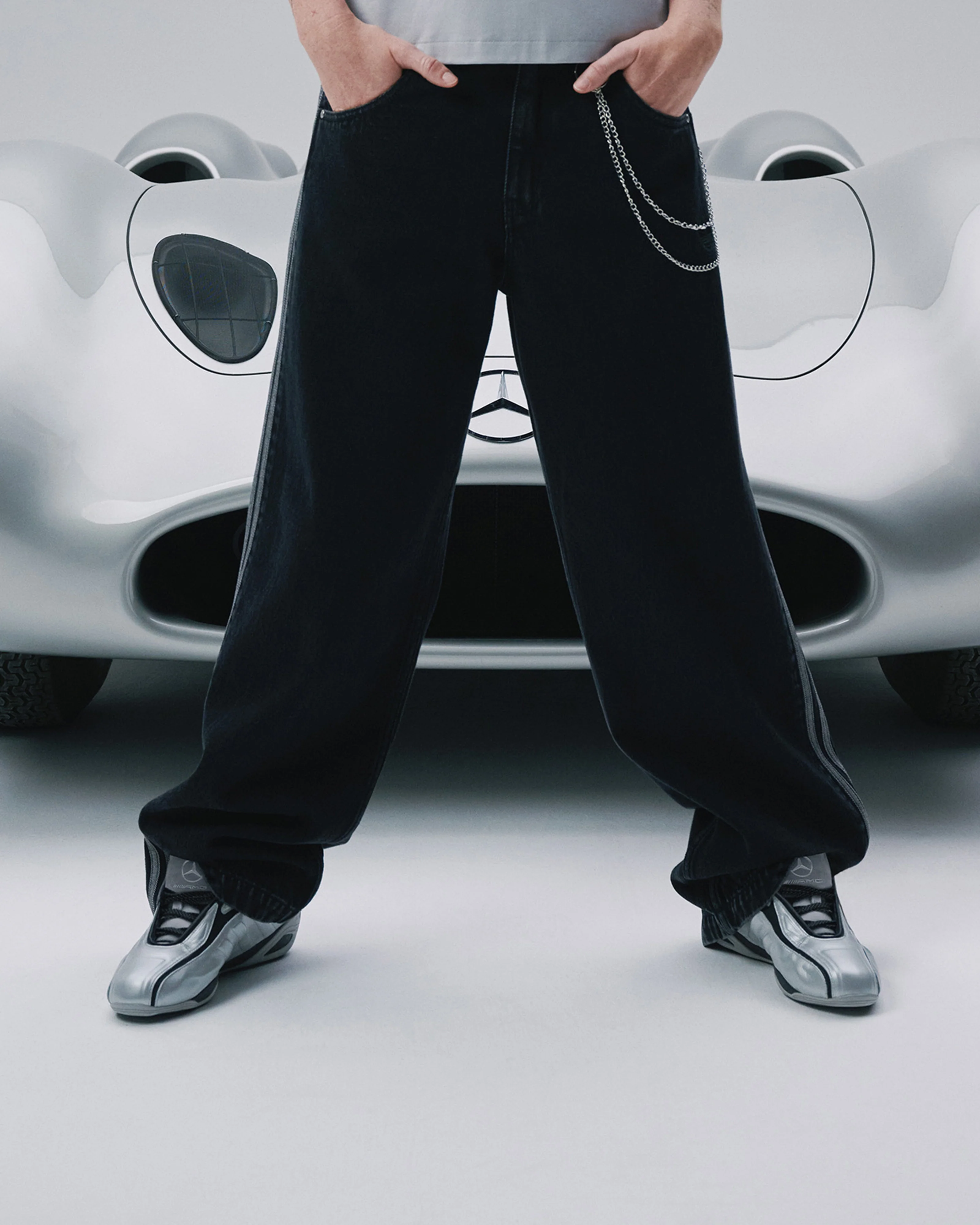 Adiracer Gt Mercedes Shoes Grey - Image 3