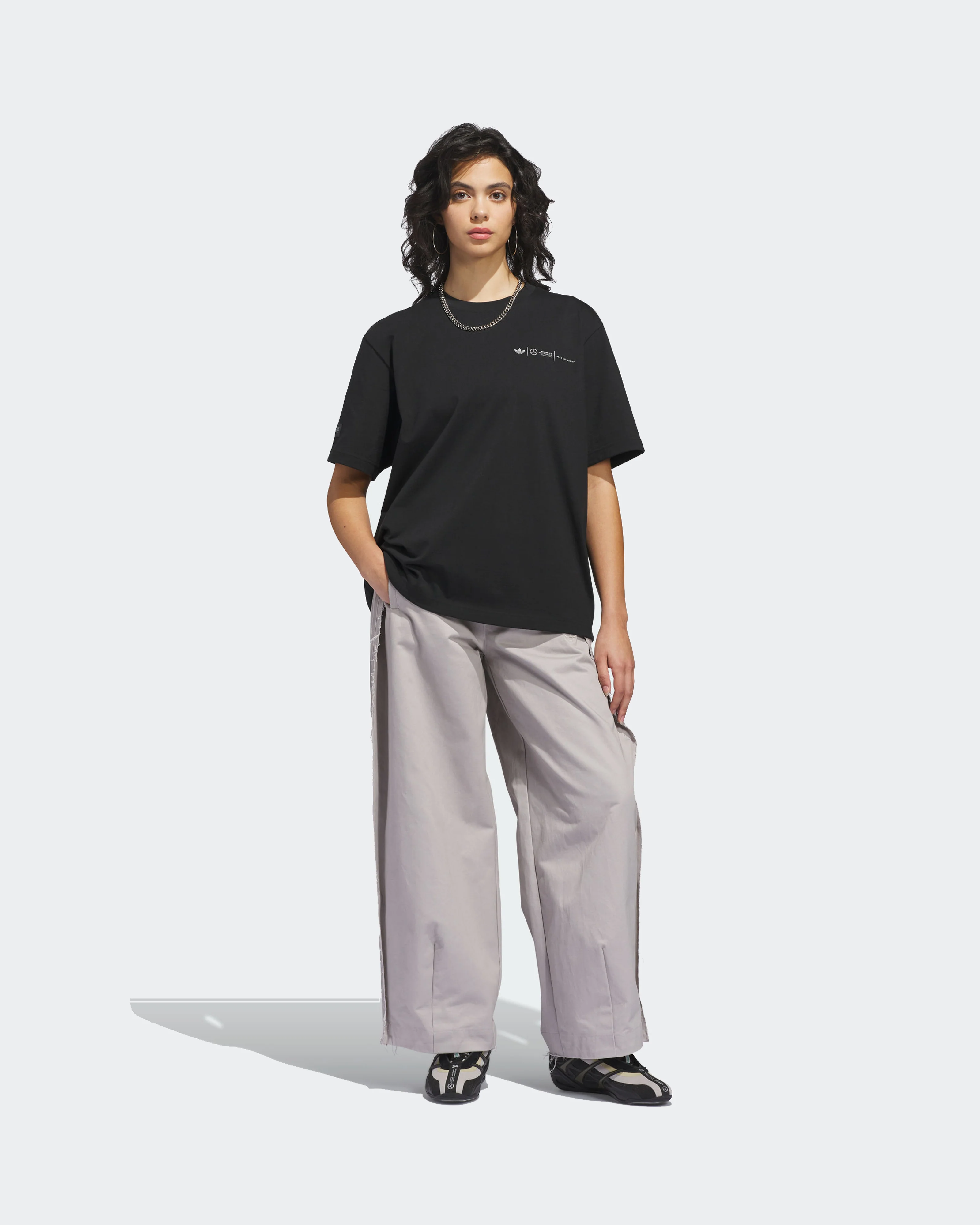 adidas para Bad Bunny x Mercedes-AMG F1 T-shirt Black - Image 4
