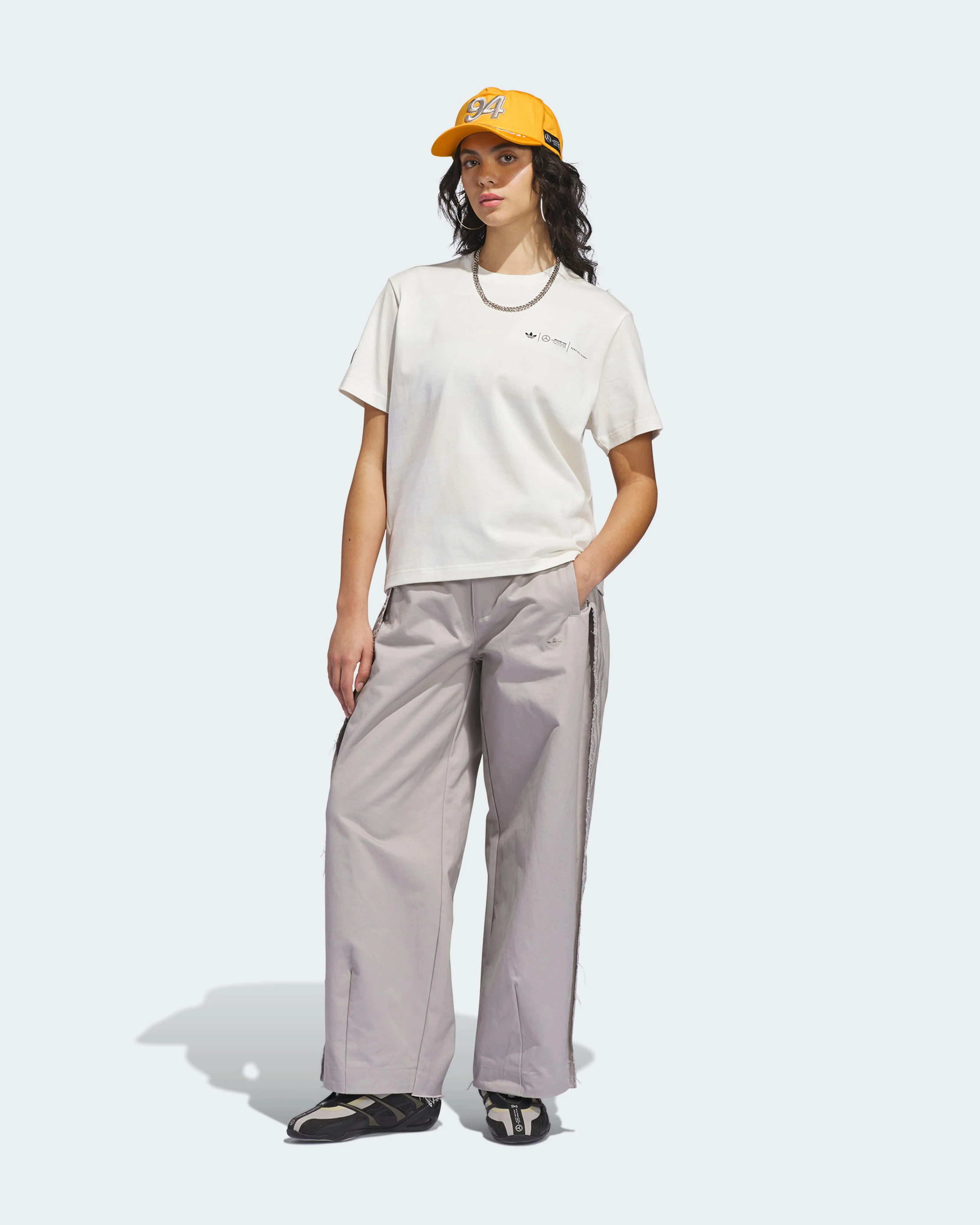 adidas para Bad Bunny x Mercedes-AMG F1 T-shirt White - Image 4