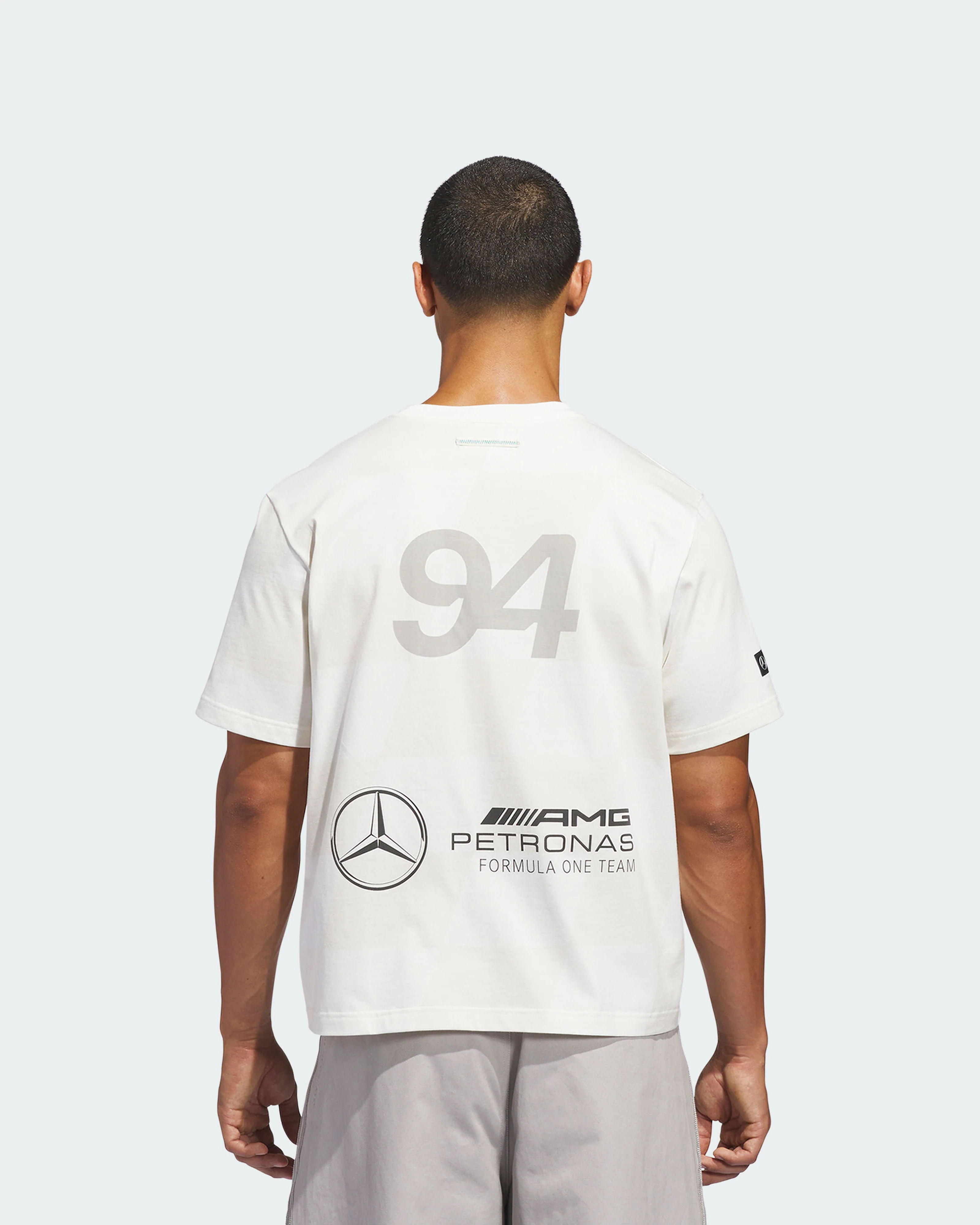 adidas para Bad Bunny x Mercedes-AMG F1 T-shirt White - Image 6