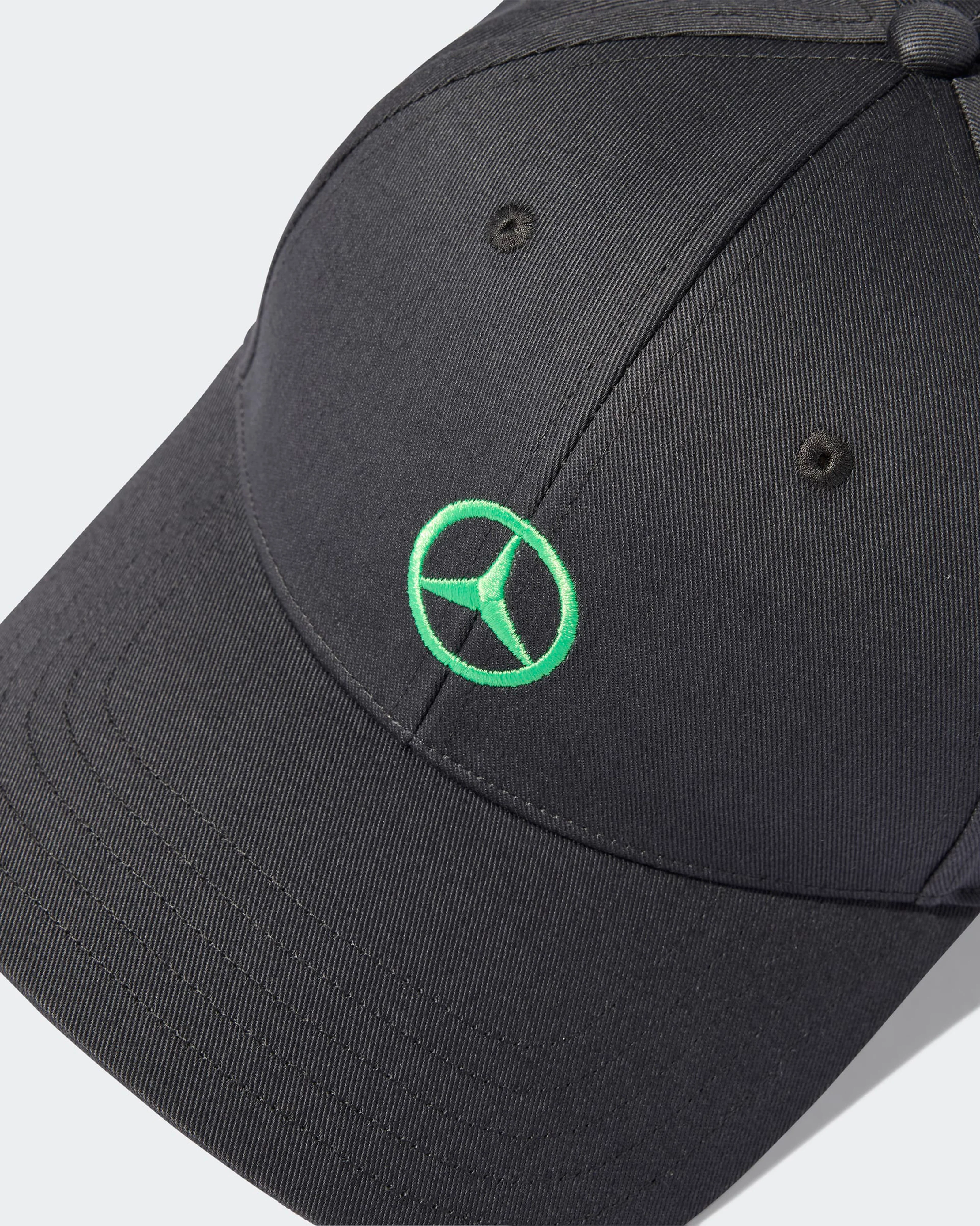 Fan Cotton Cap Dark Grey - Image 3