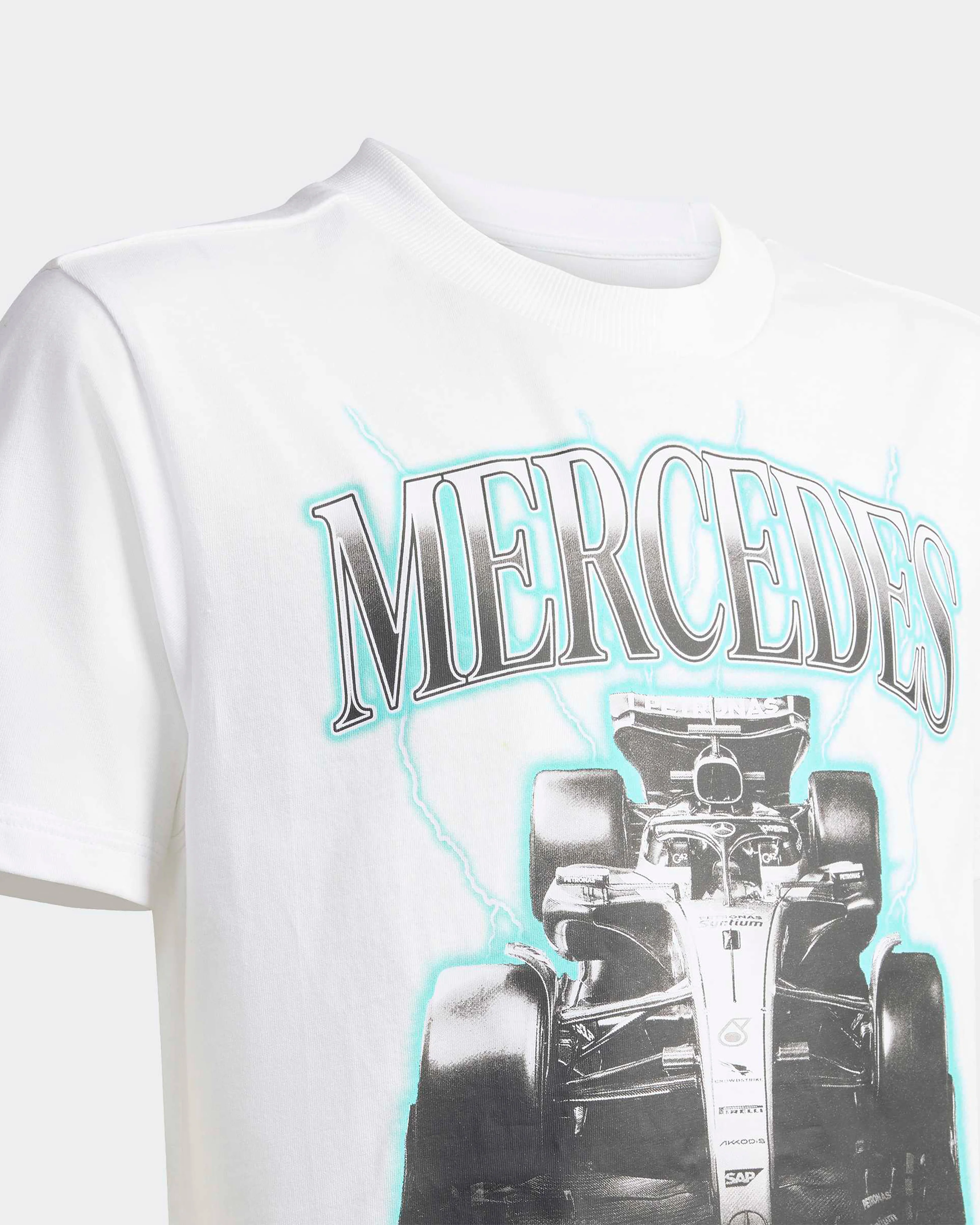 Kids Champions Graphic T-shirt White - Image 3