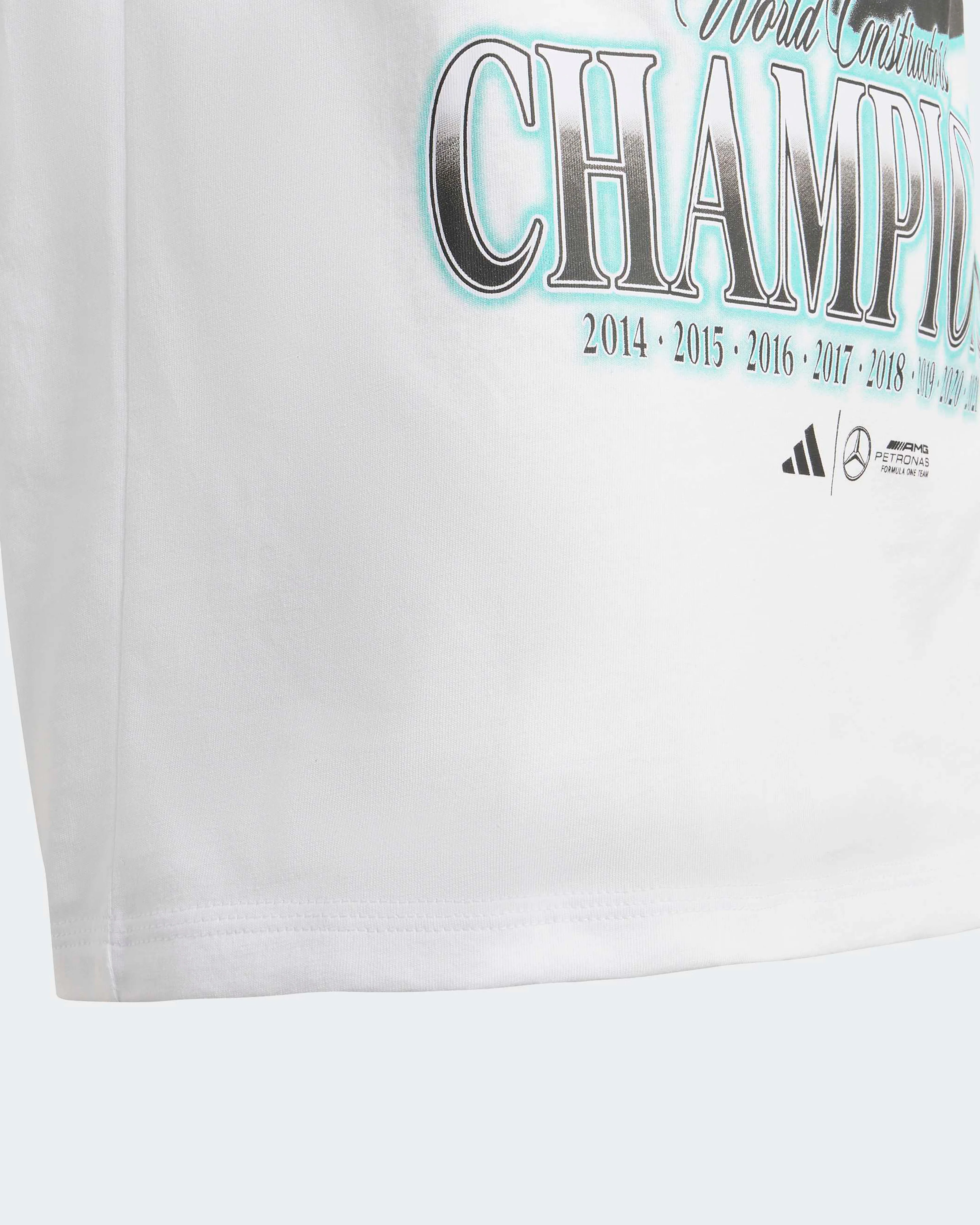 Kids Champions Graphic T-shirt White - Image 4