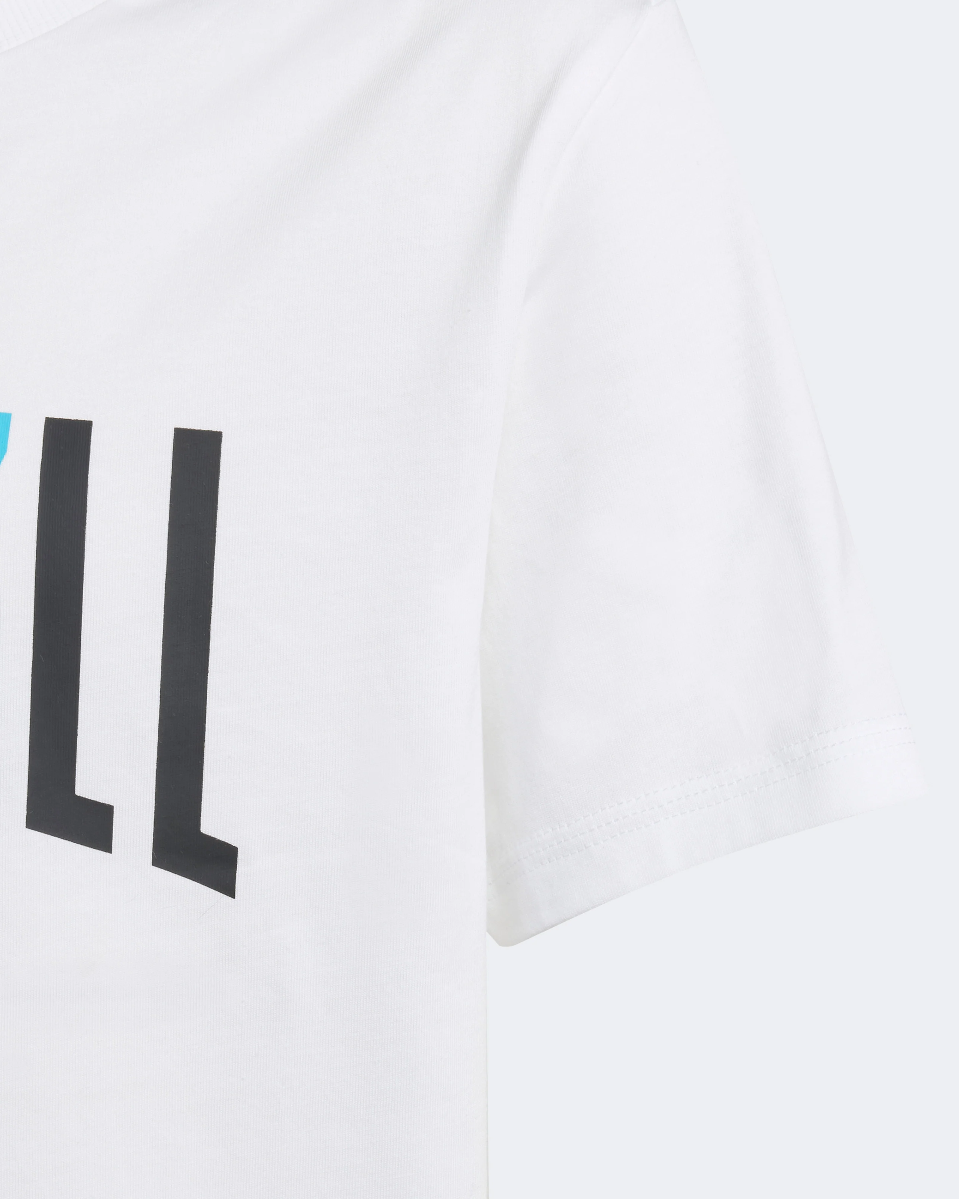 Kids George Russell T-shirt White - Image 4