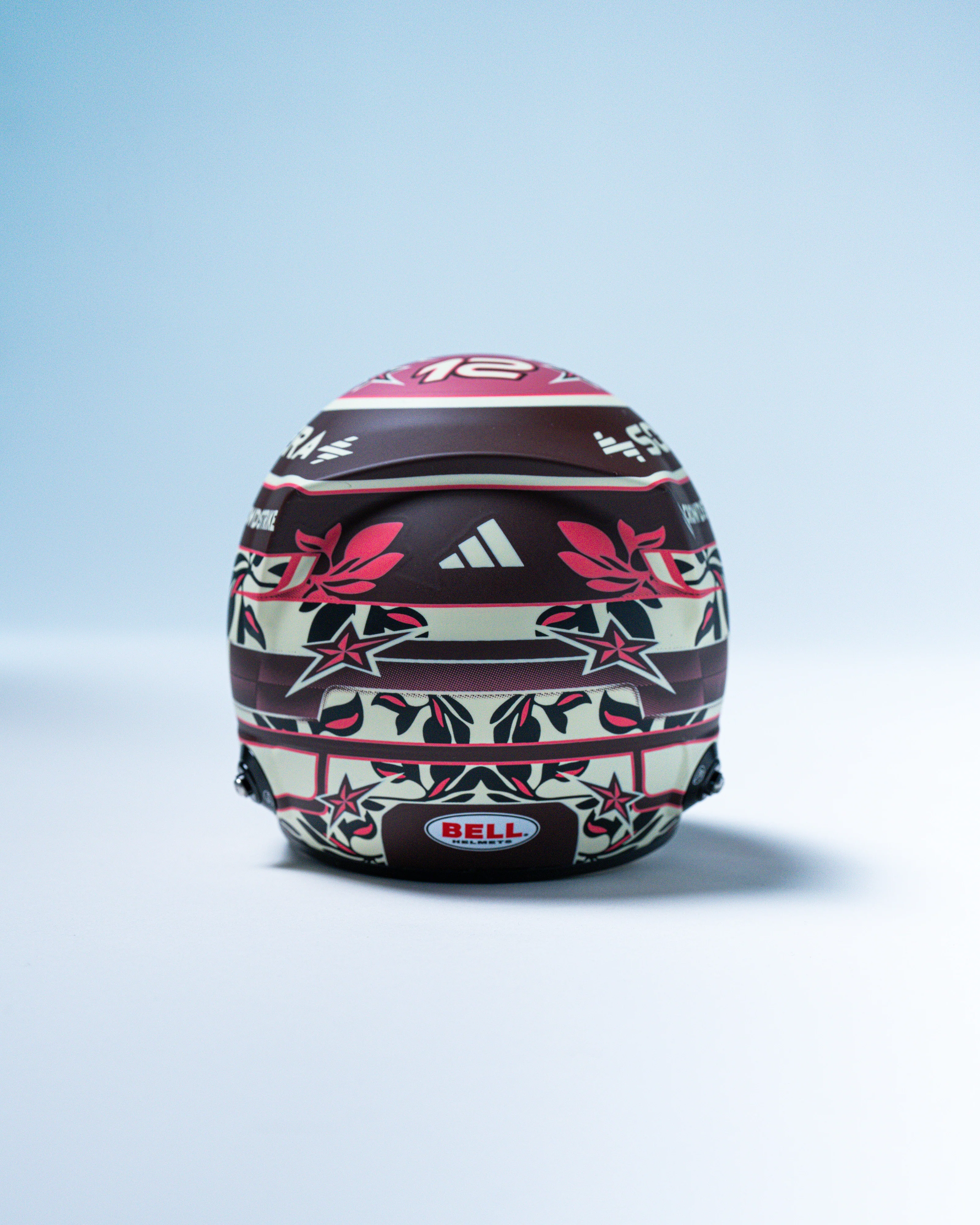 Kimi Antonelli 2025 Miami Mini Bell Helmet Replica 1:2 - Image 3