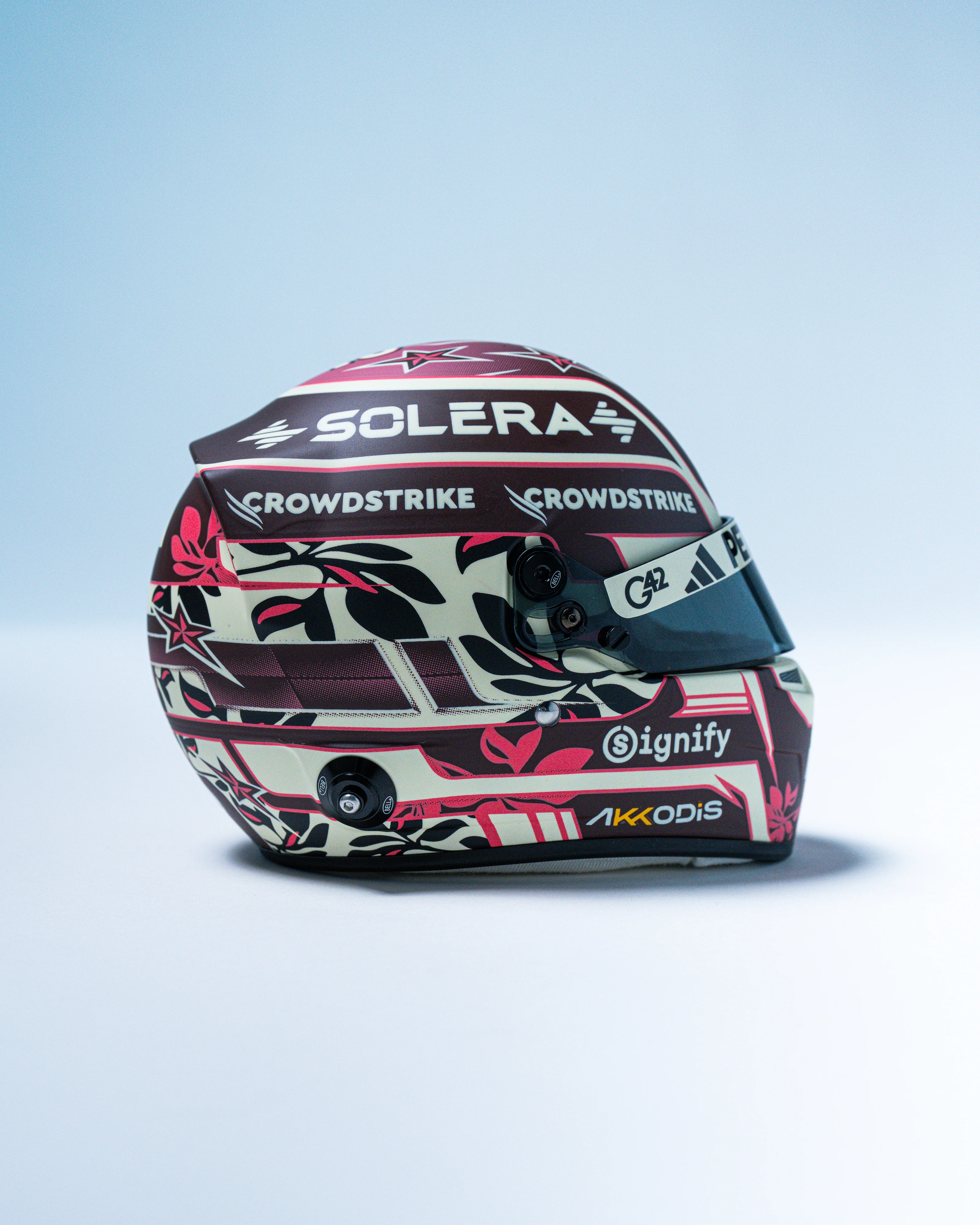 Kimi Antonelli 2025 Miami Mini Bell Helmet Replica 1:2 - Image 4