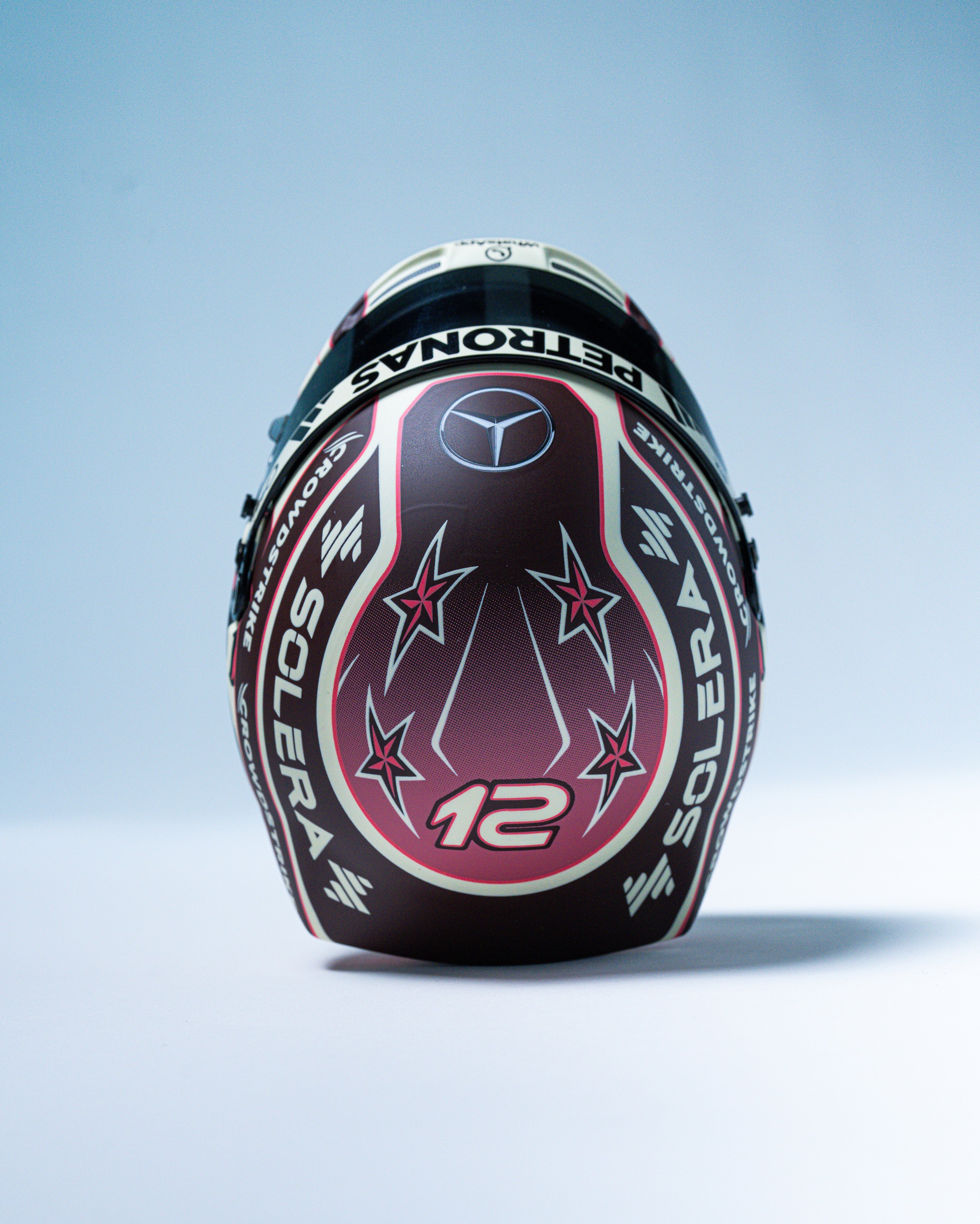 Kimi Antonelli 2025 Miami Mini Bell Helmet Replica 1:2 - Image 6