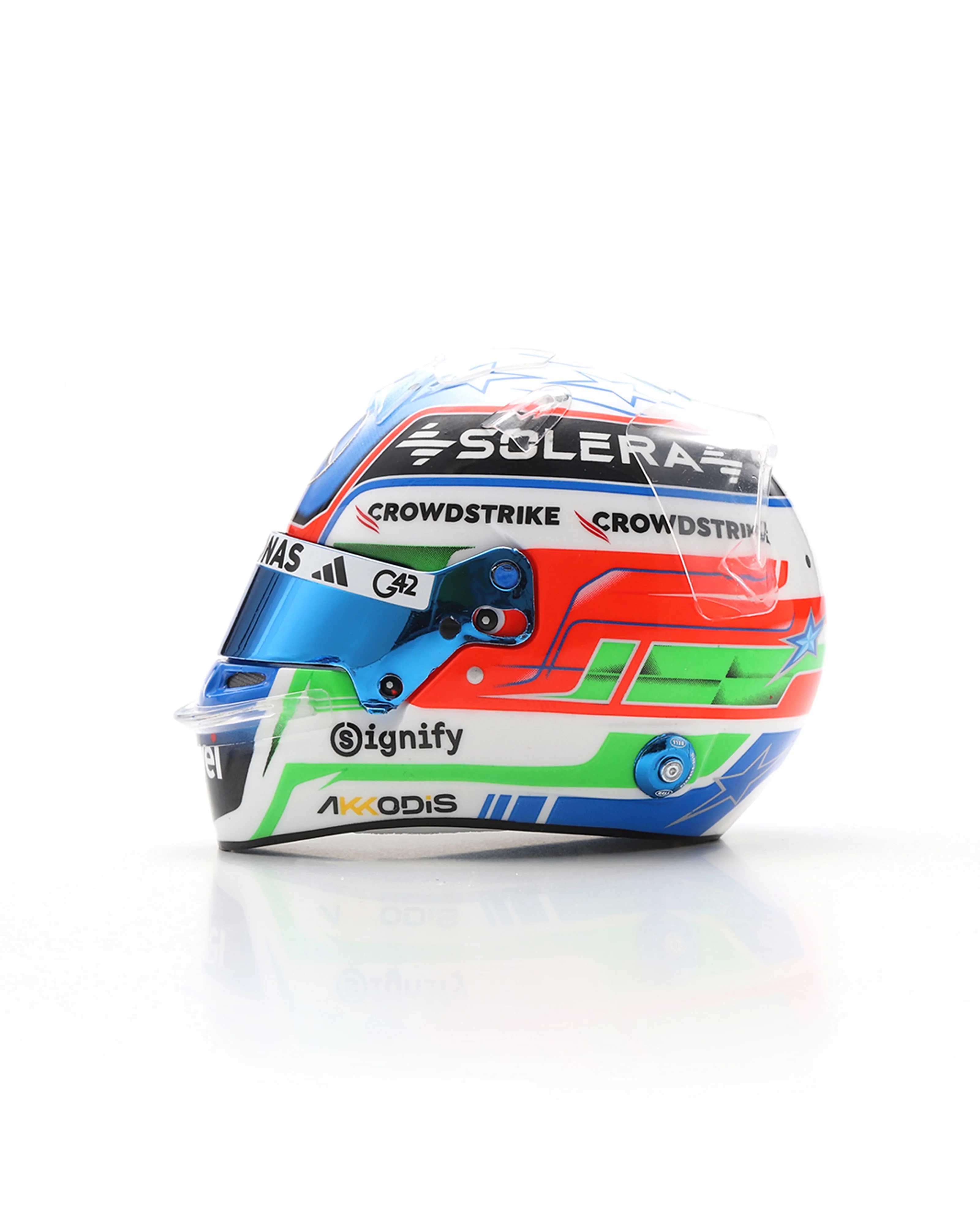 Kimi Antonelli 2025 Sparks Helmet 1:5 - Image 5