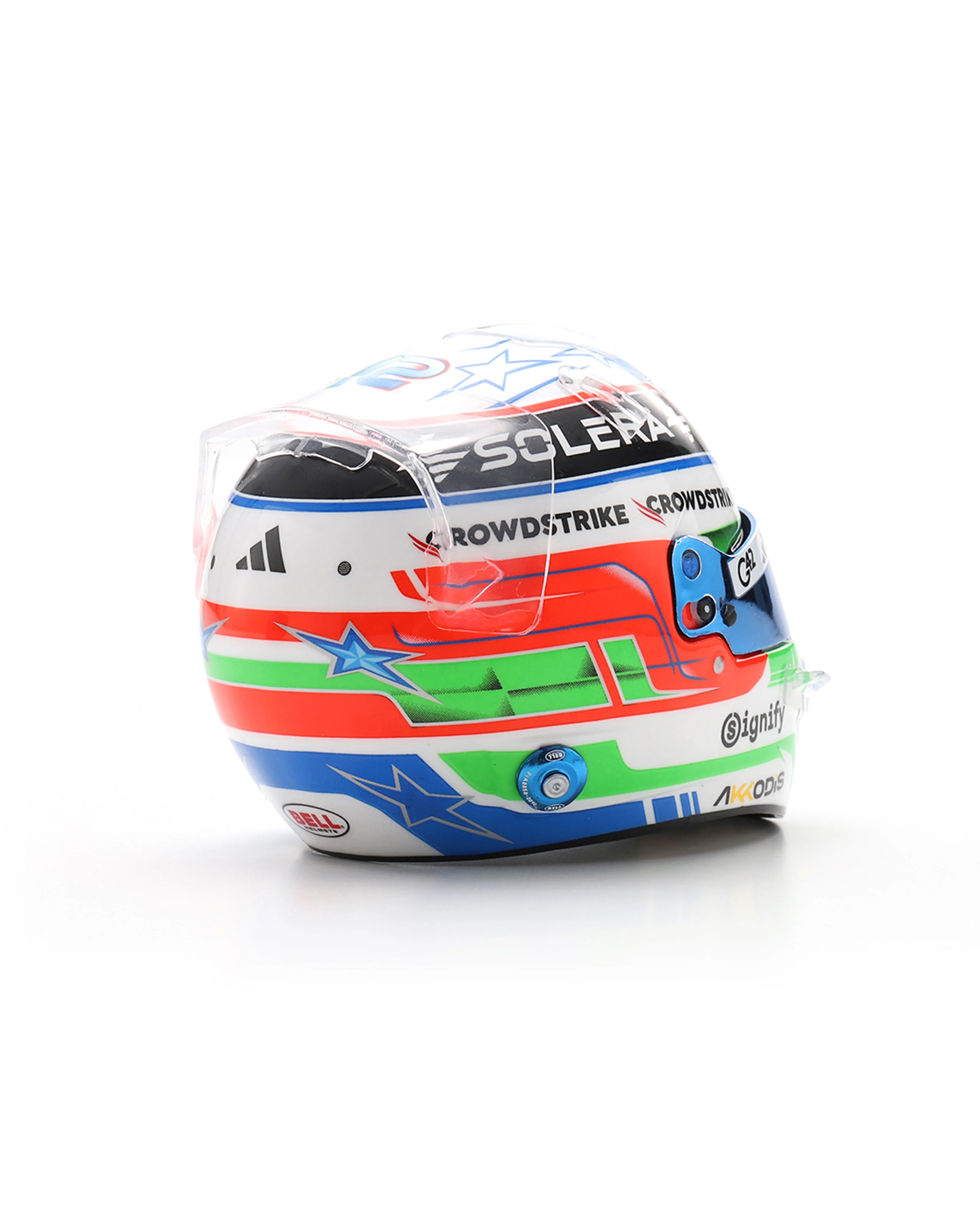Kimi Antonelli 2025 Sparks Helmet 1:5 - Image 7