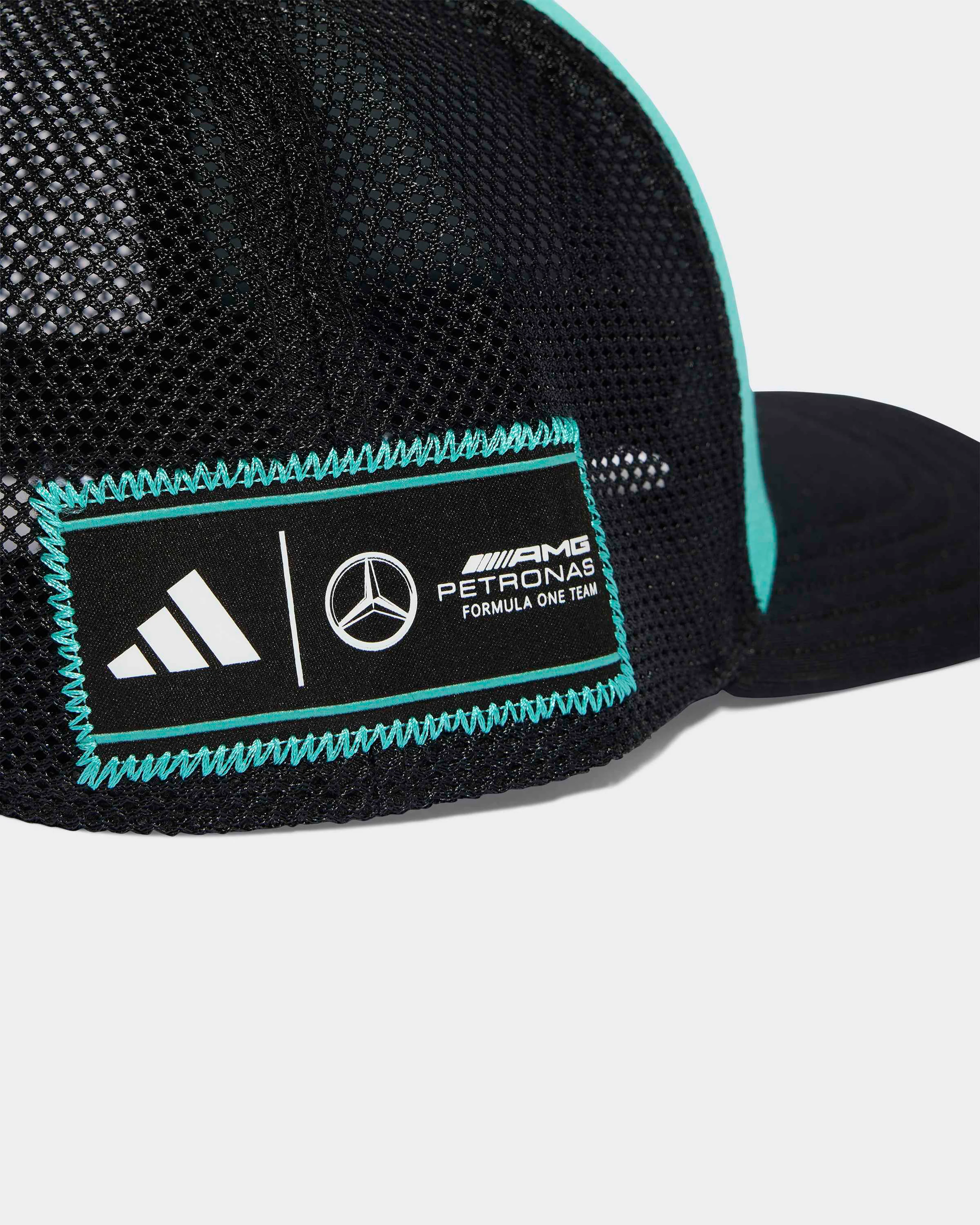 Las Vegas Trucker Cap Teal - Image 5
