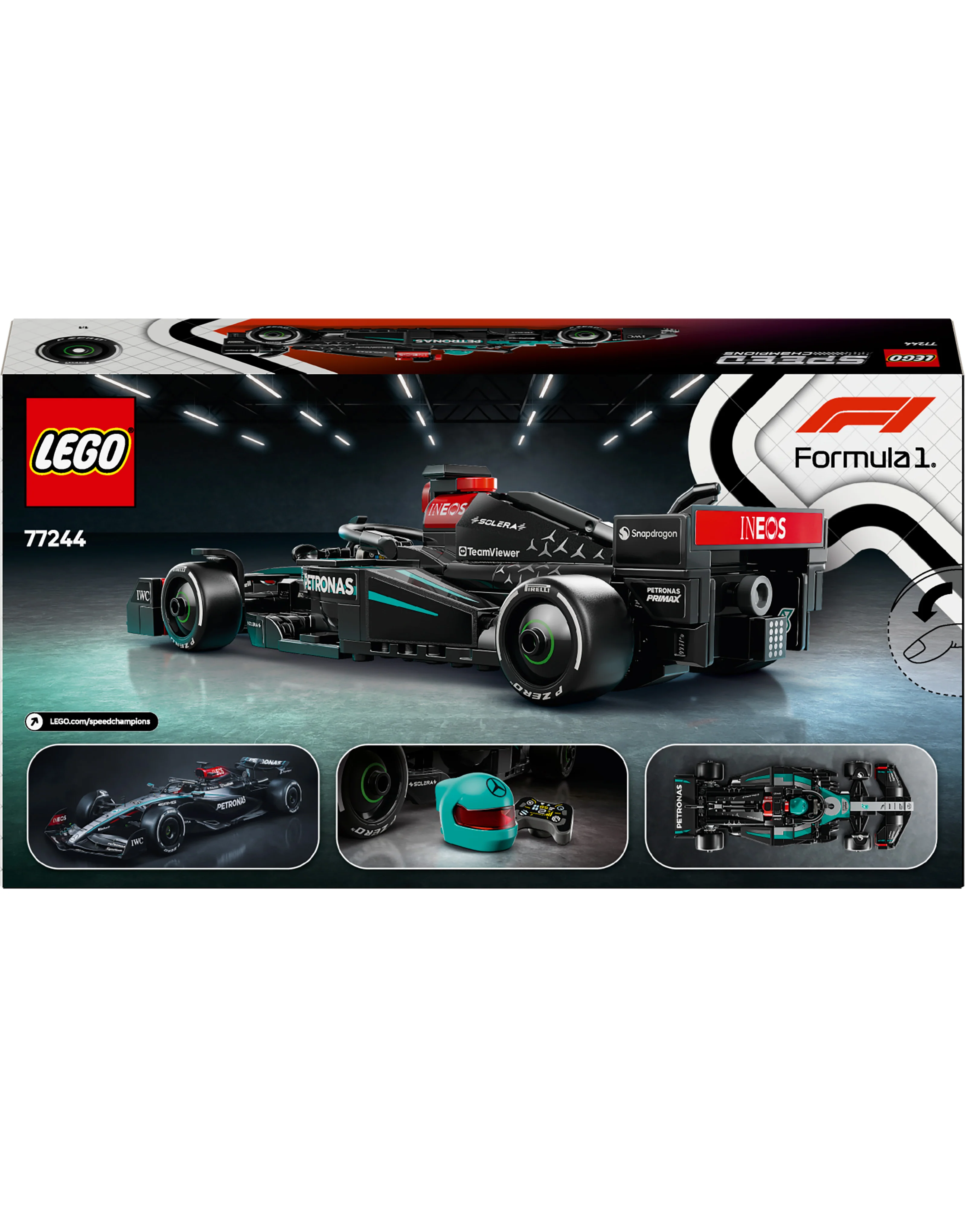 LEGO® Speed Champions Mercedes-AMG F1 W15 Race Car - Image 4