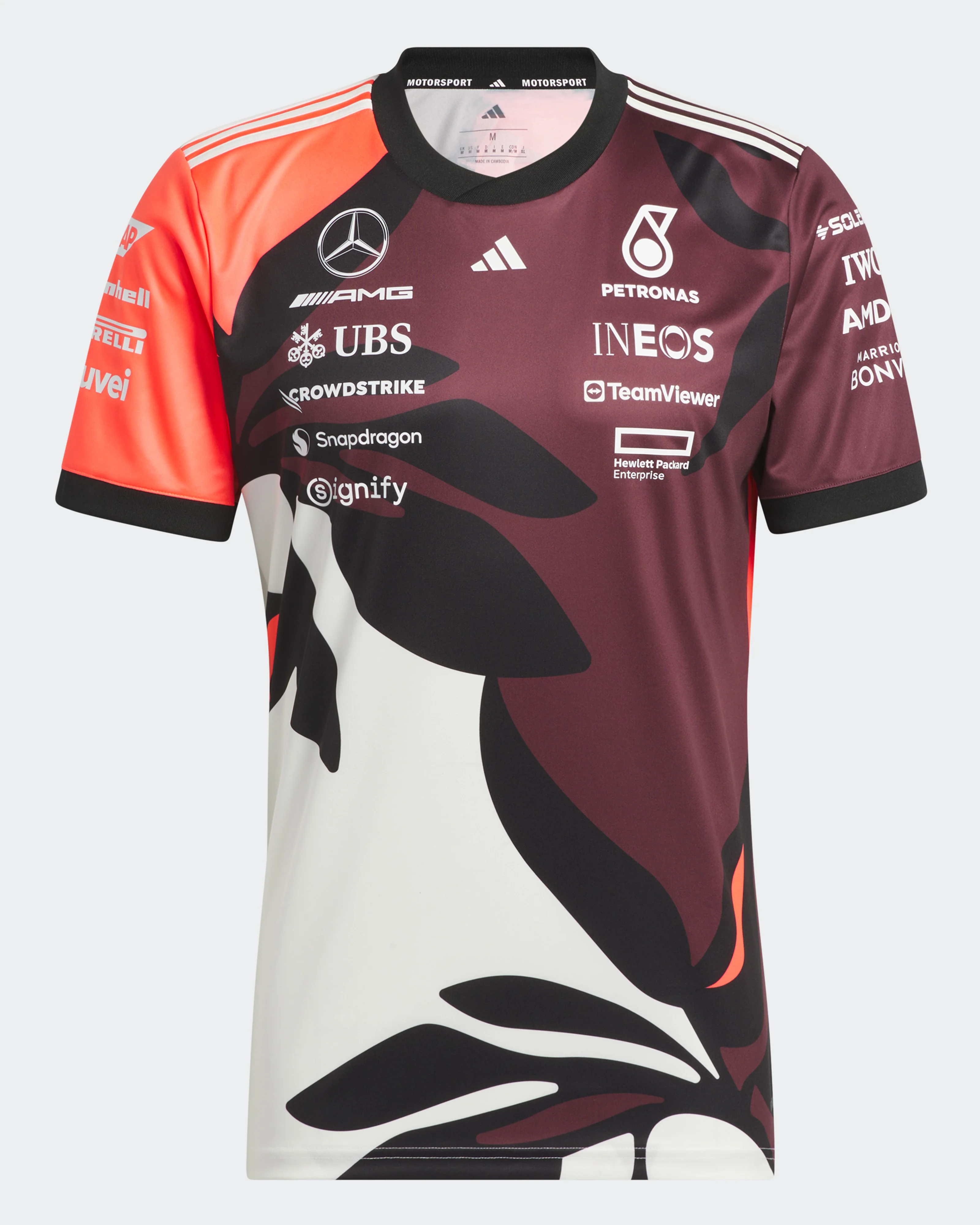 Mens 2025 Miami Team Driver Tee Floral - Image 10