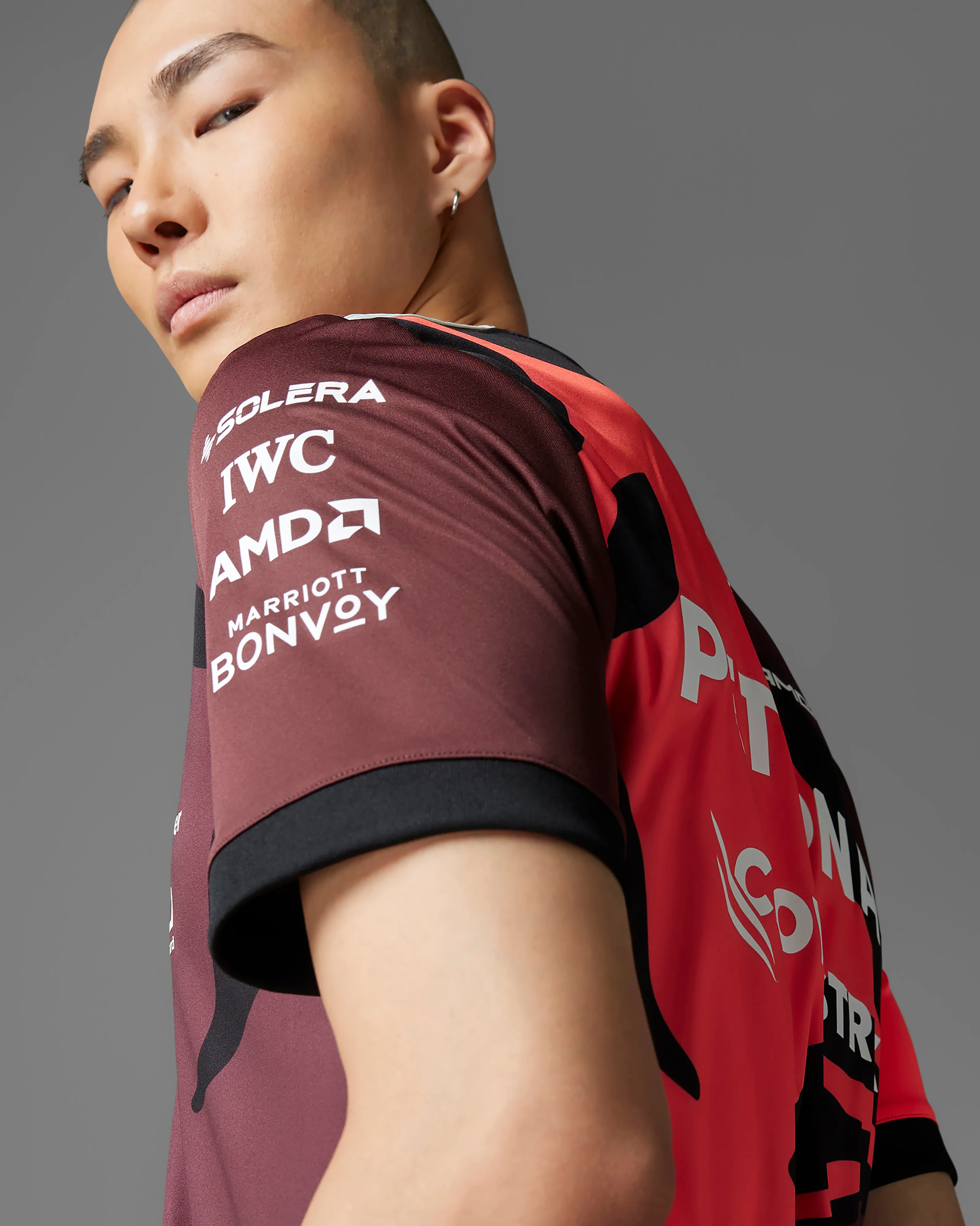 Mens 2025 Miami Team Driver Tee Floral - Image 9