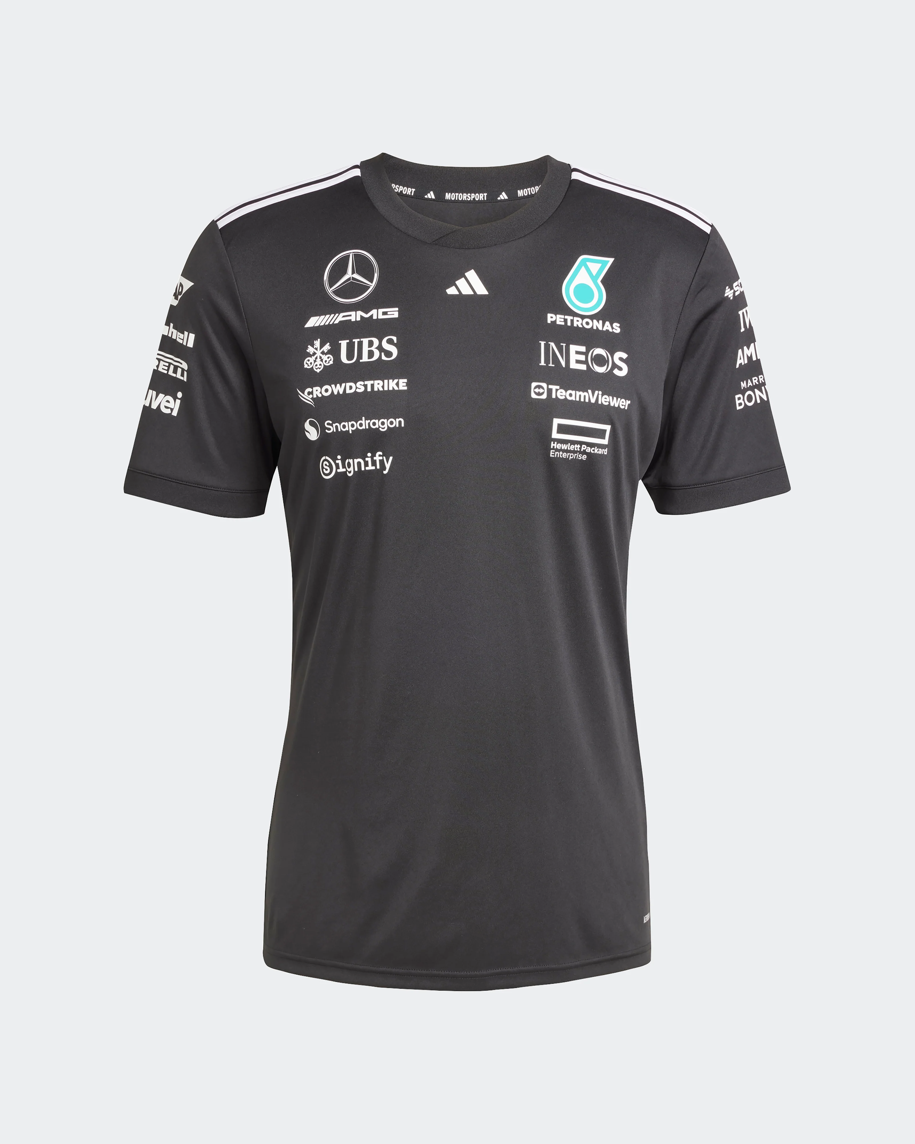 Mens 2025 Team Driver Tee Black - Image 7