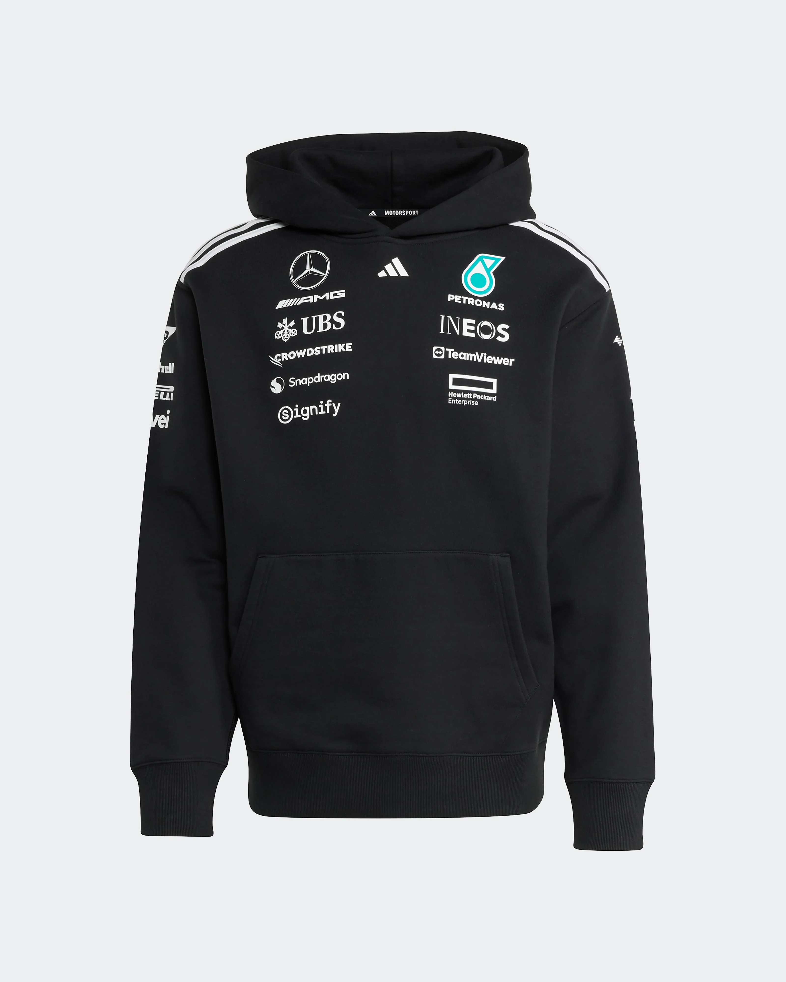 Mens 2025 Team Hoody Black - Image 7