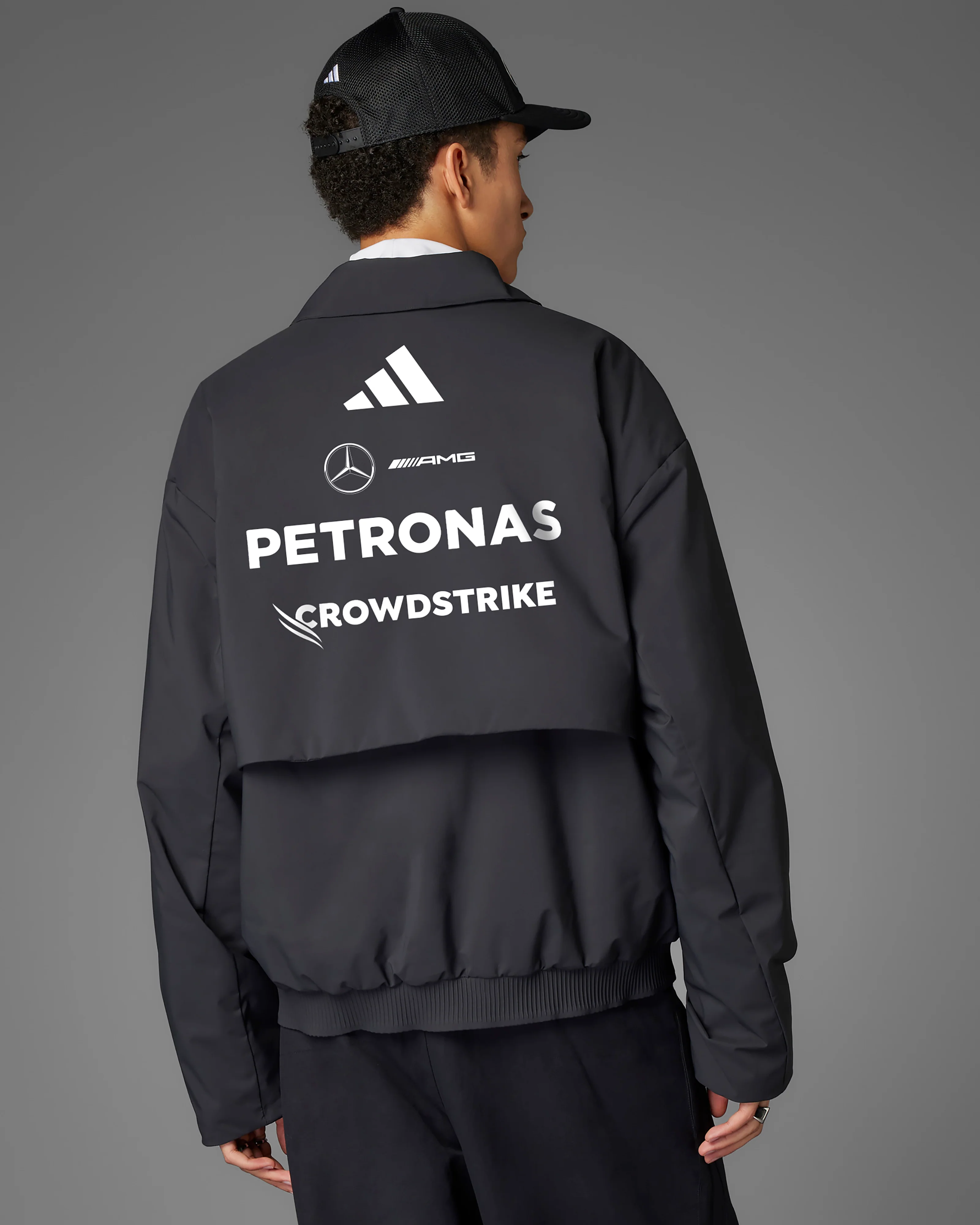 Mens 2025 Team Jacket Black - Image 5