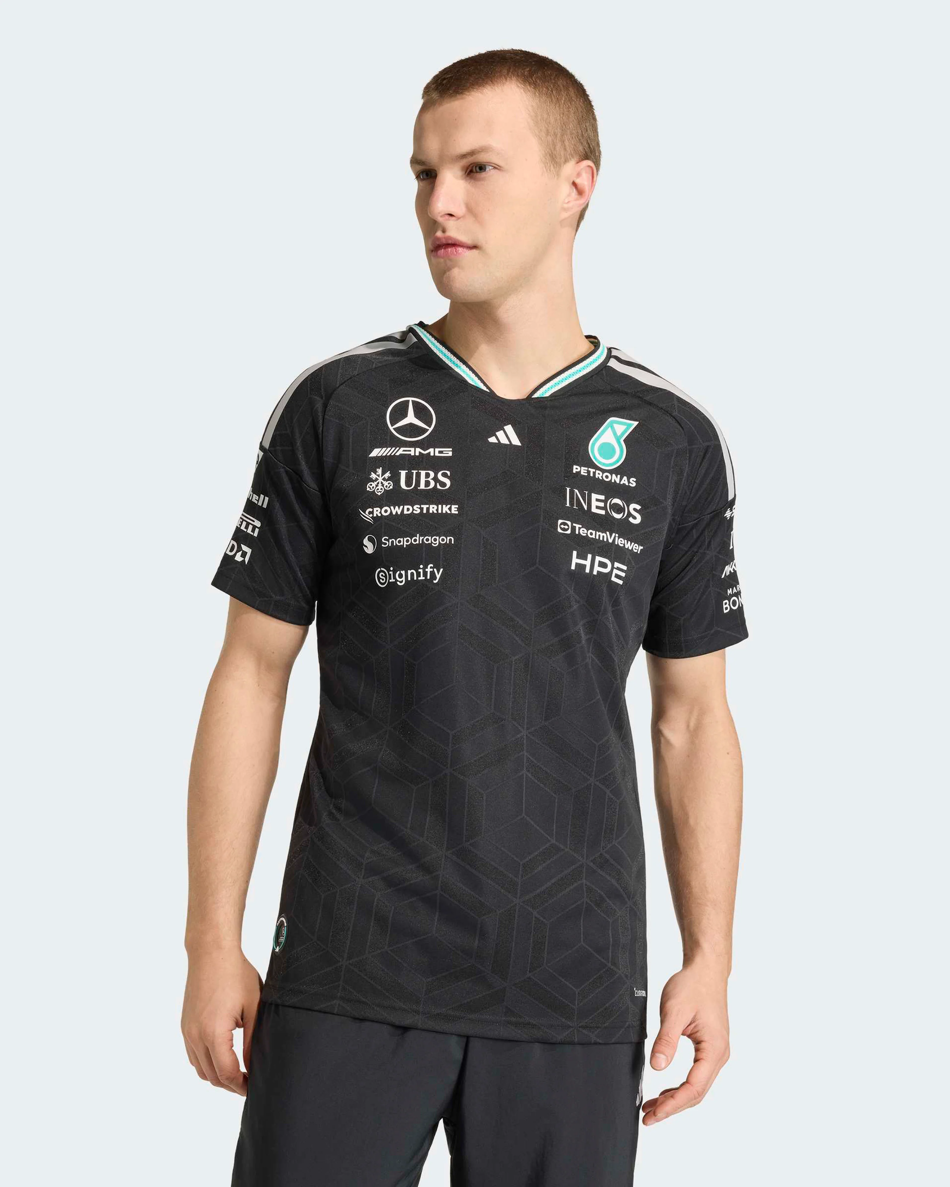 Mens 2026 Authentic Driver Tee Black - Image 4