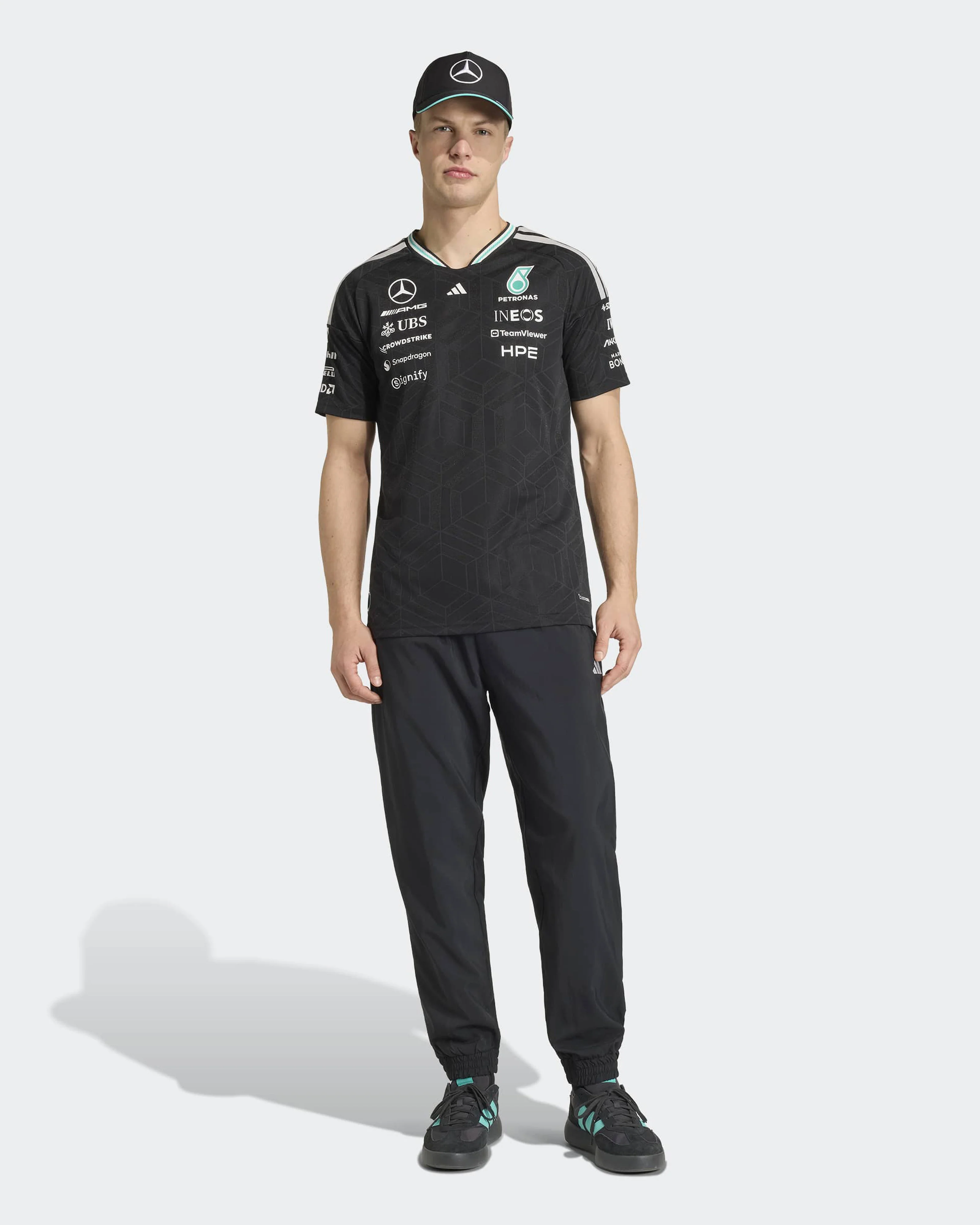 Mens 2026 Authentic Driver Tee Black - Image 6