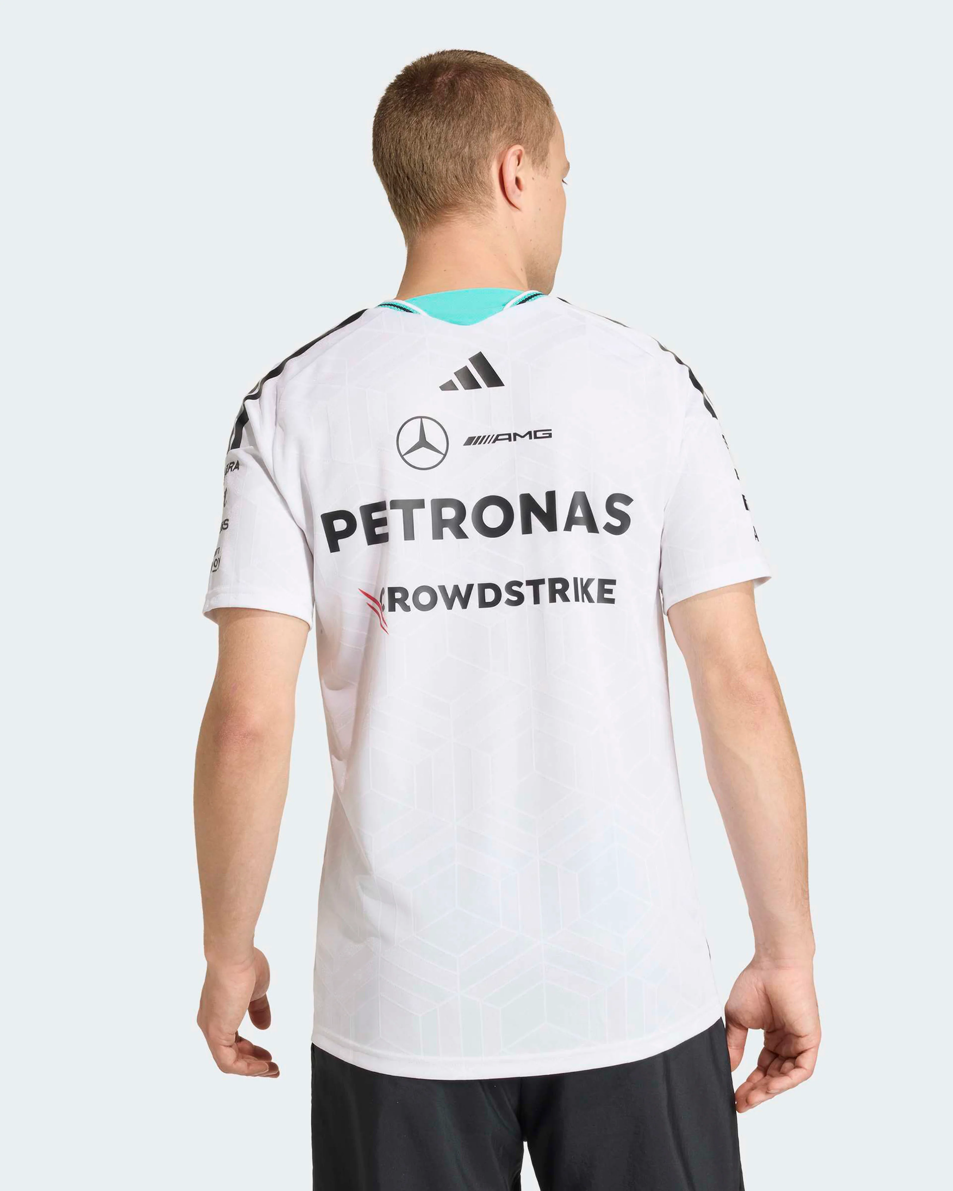 Mens 2026 Authentic Driver Tee White - Image 5