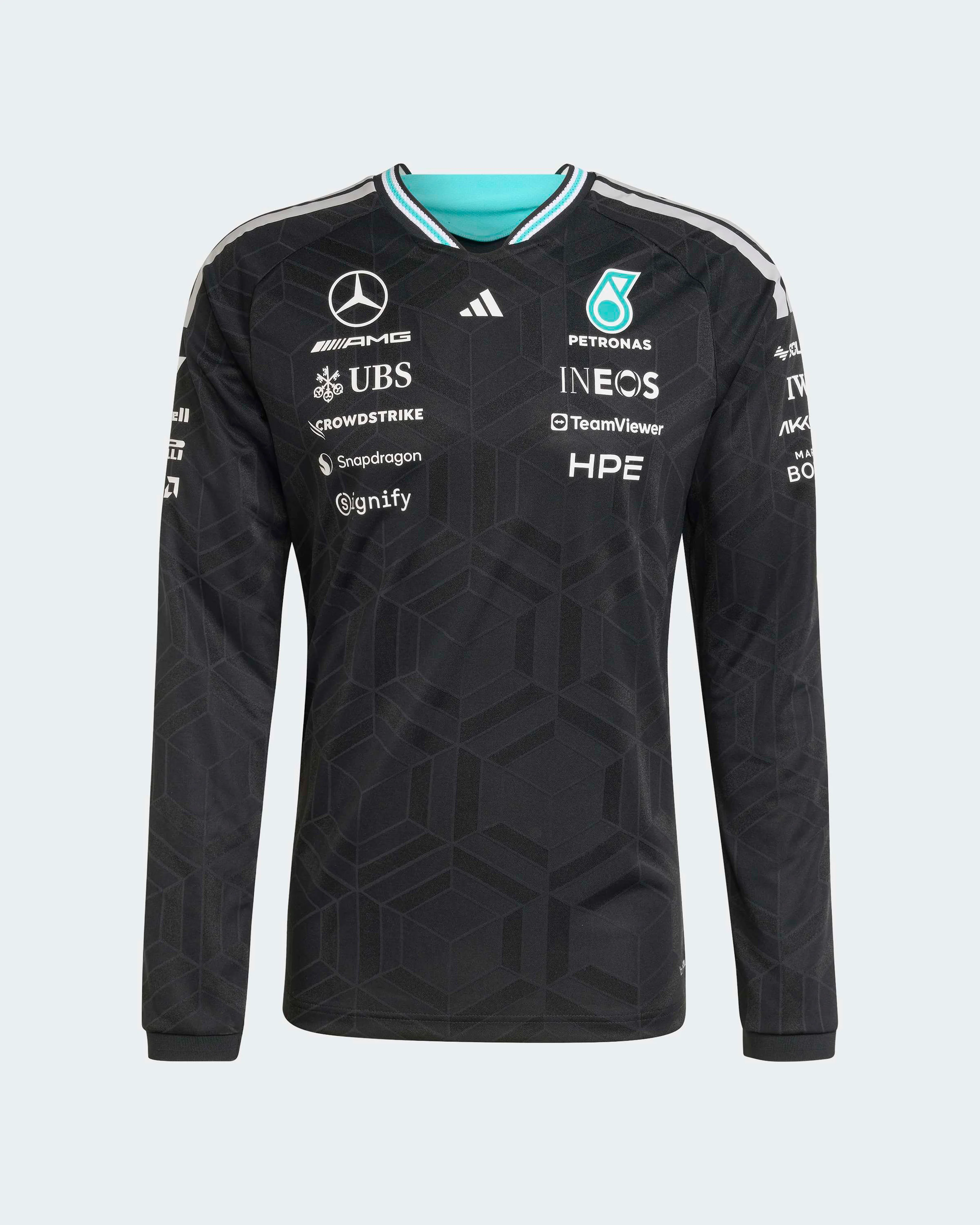 Mens 2026 Authentic Long-Sleeve Driver Tee Black - Image 14