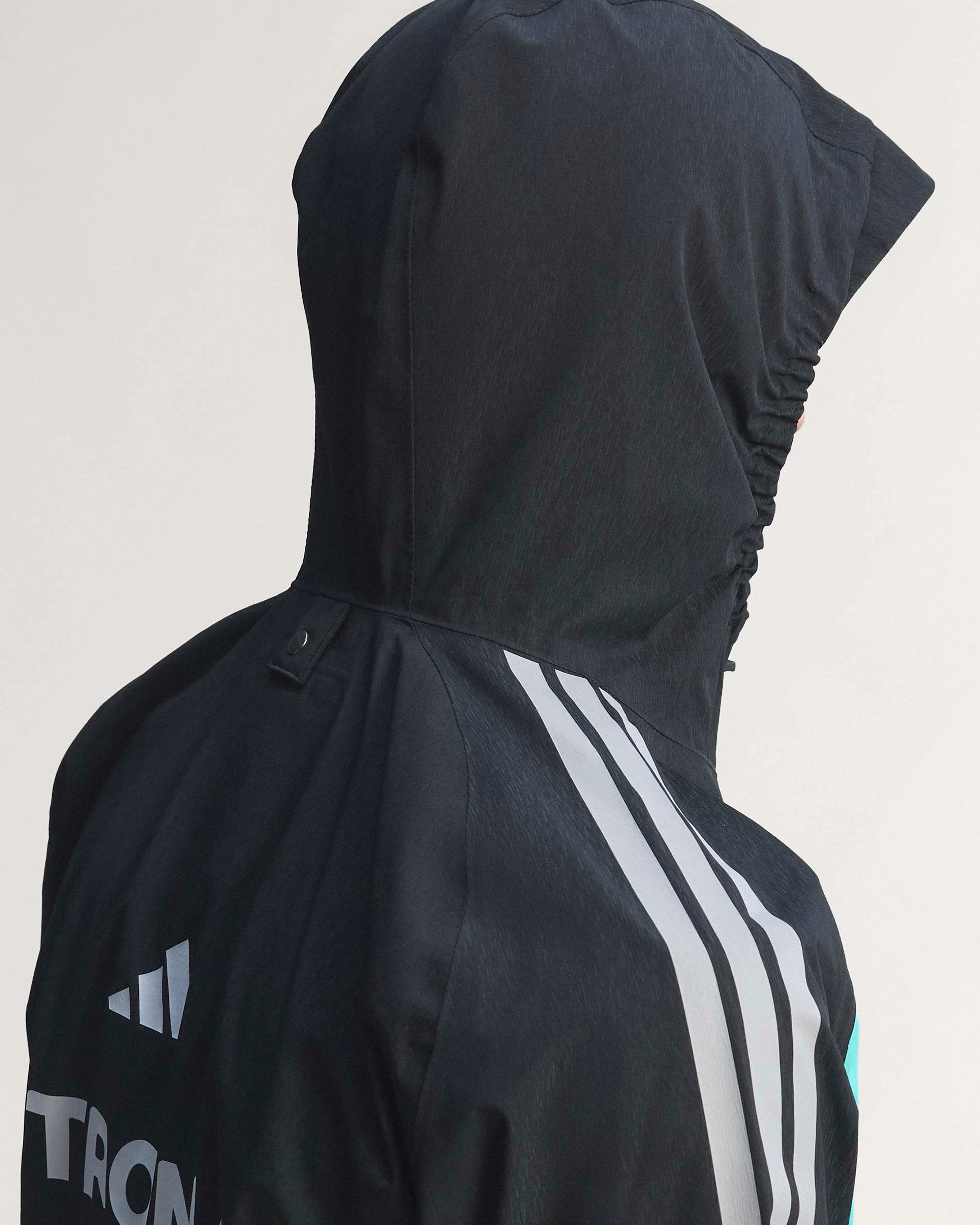 Mens 2026 Mechanics Rain Jacket Black - Image 6