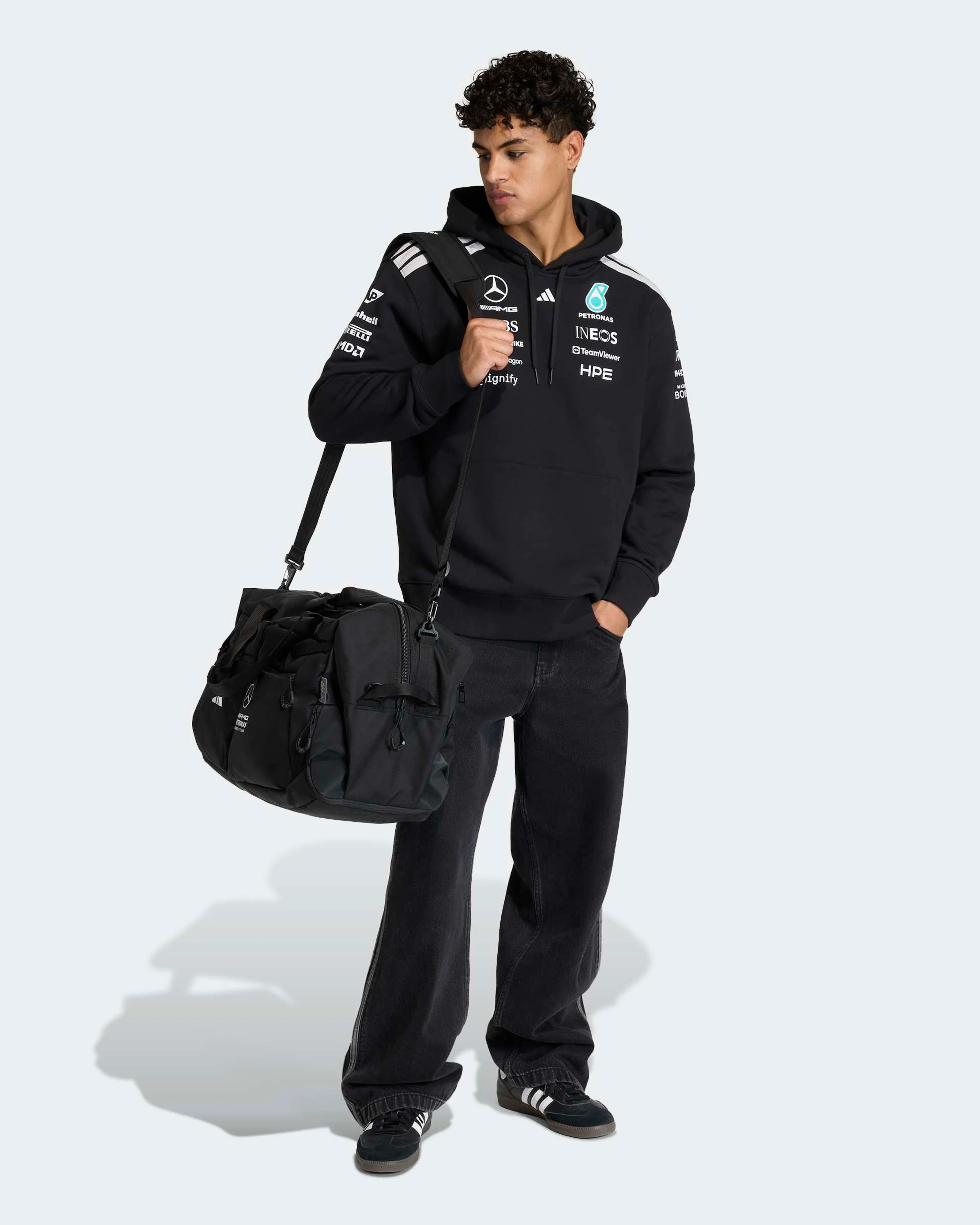 Mens 2026 Team Hoody Black - Image 6