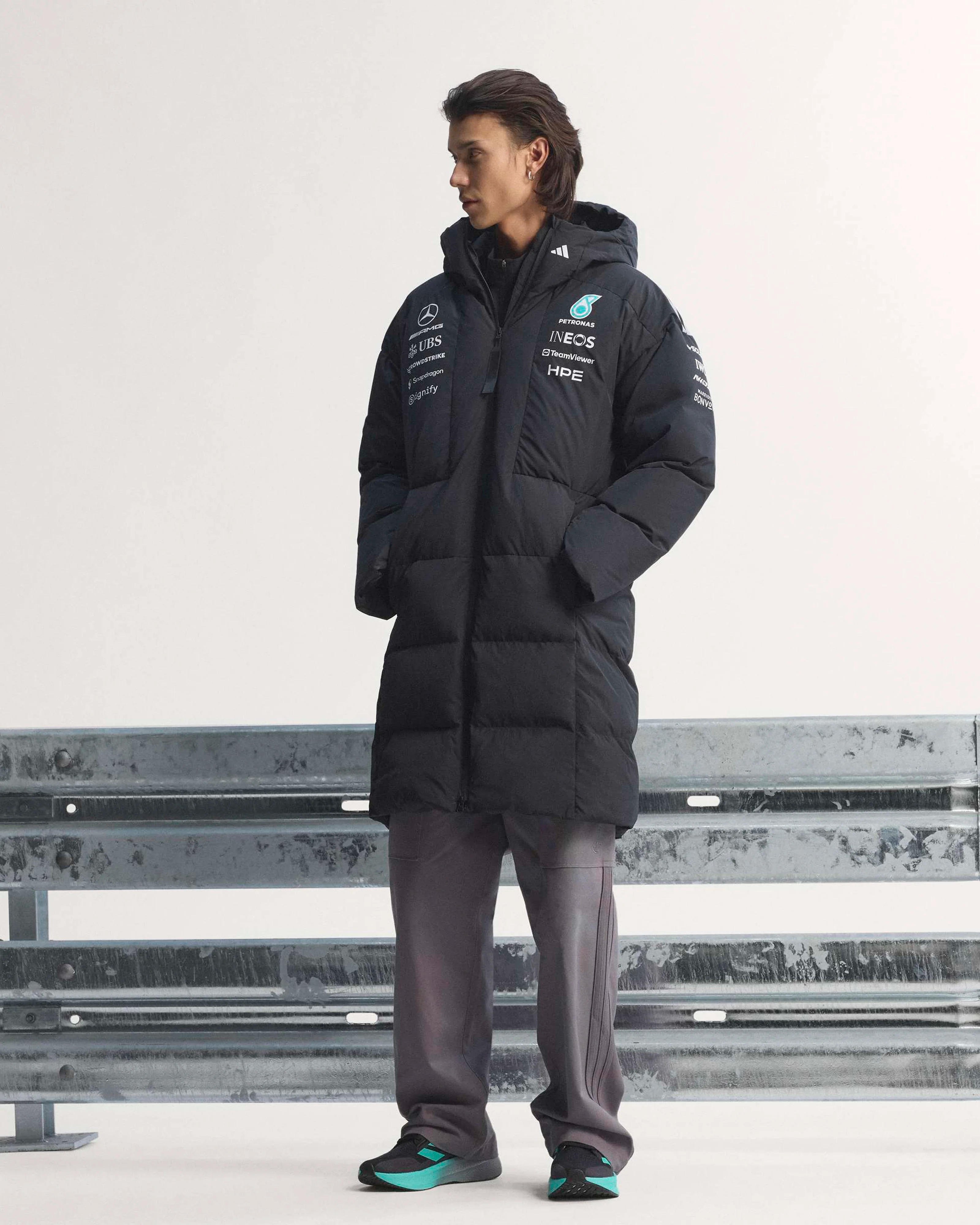 Mens 2026 Team Winter Jacket Black - Image 8