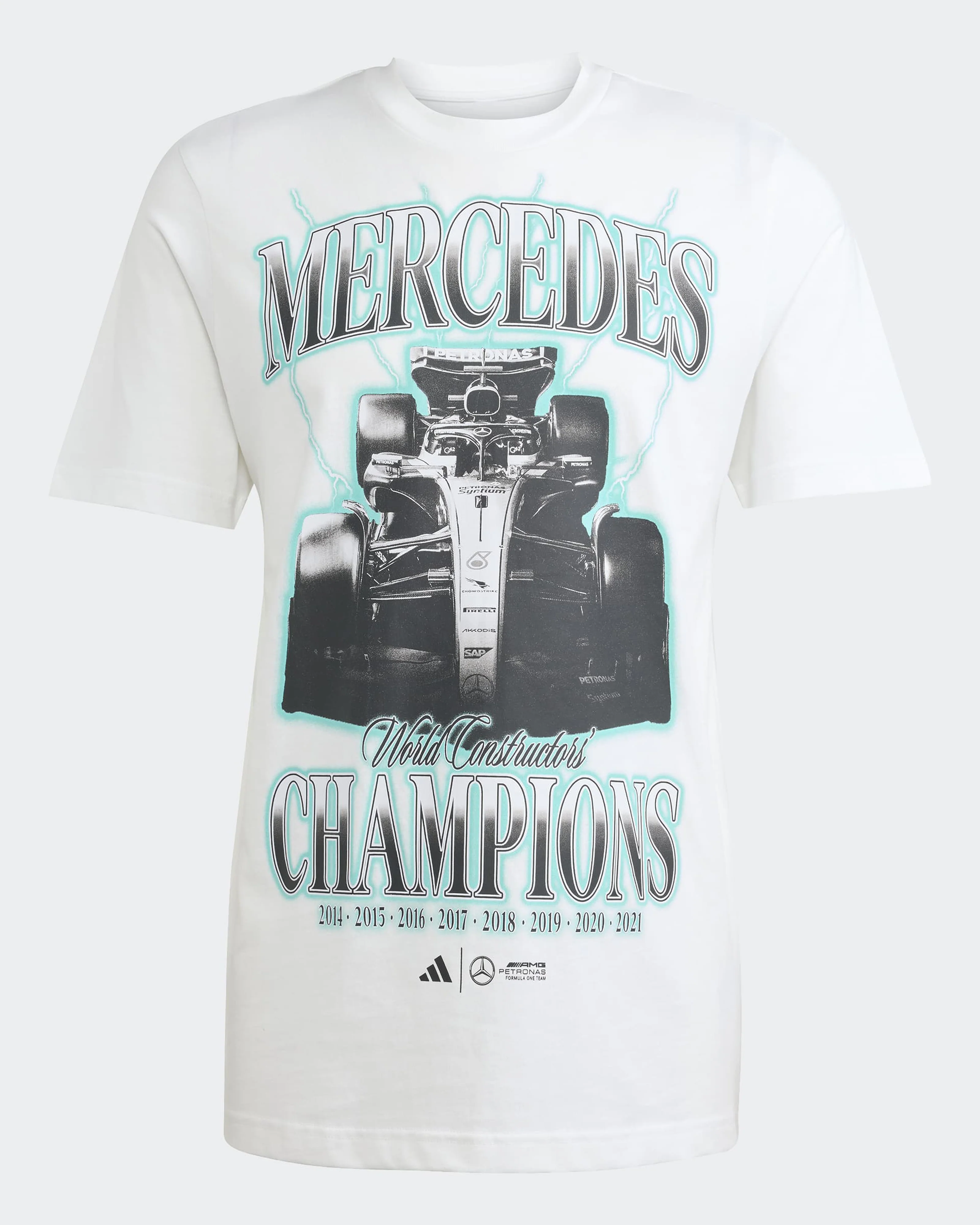 Mens Champions Graphic T-shirt White