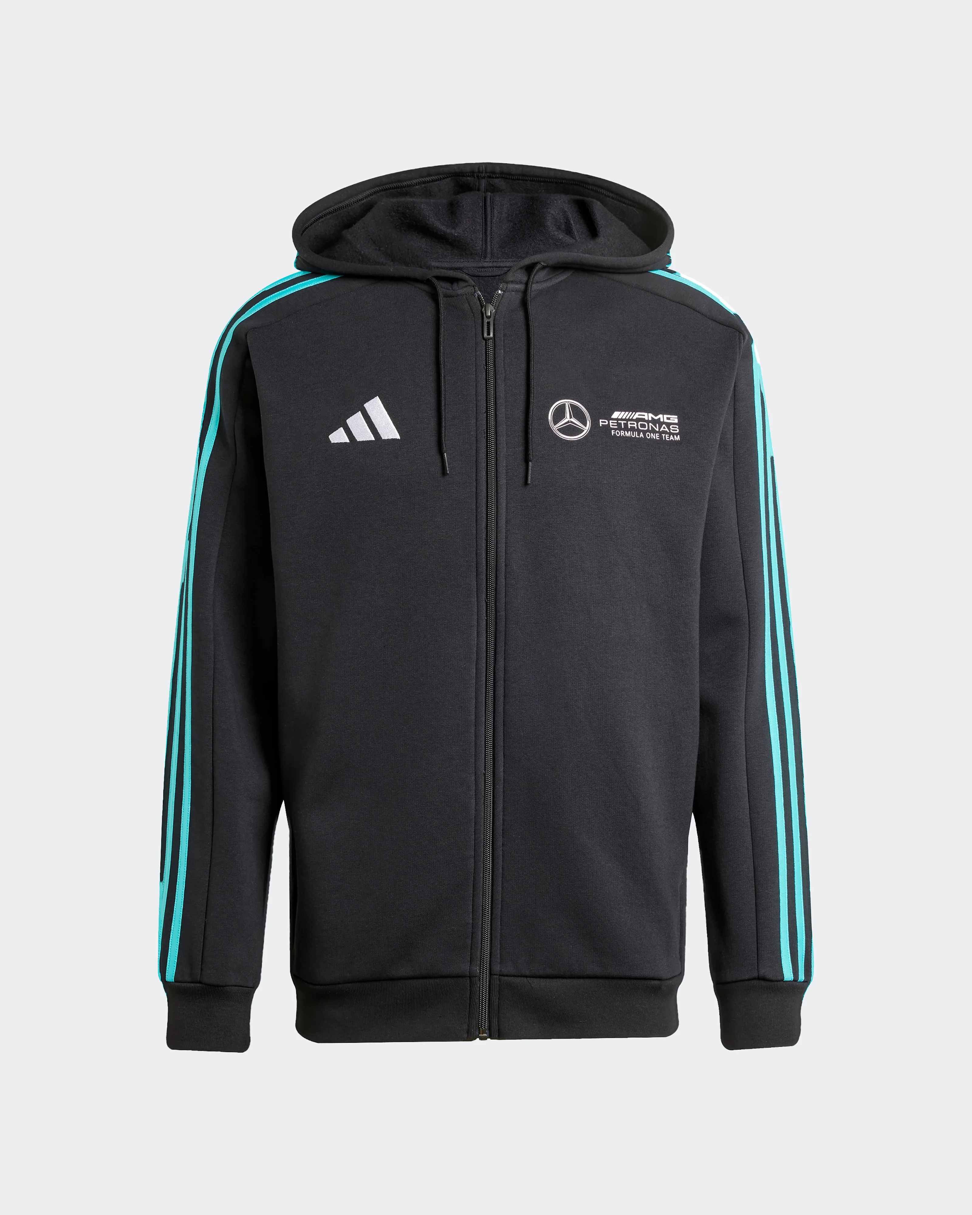 Mens DNA Full-Zip Hoody Black - Image 5