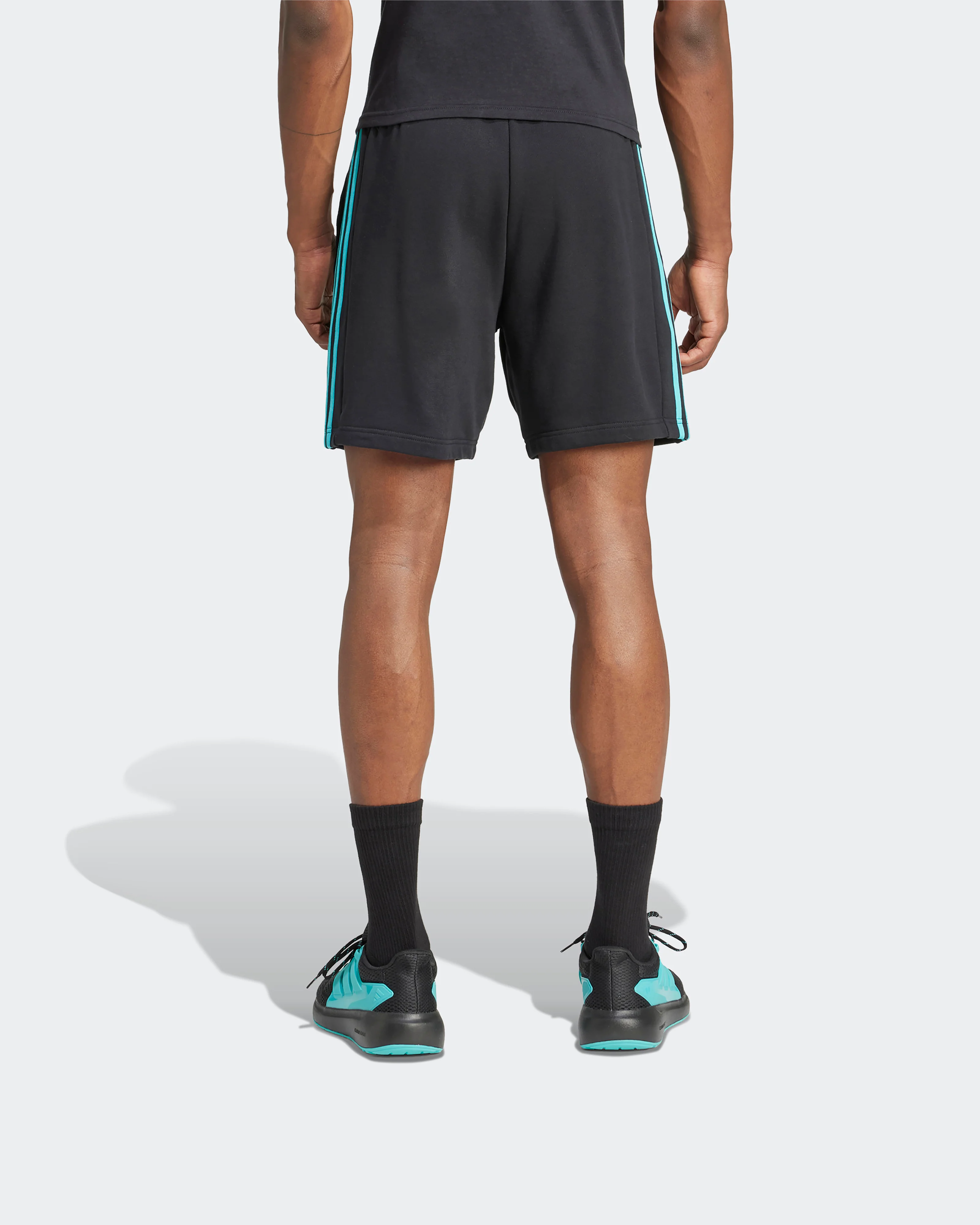 Mens DNA Shorts Black - Image 2