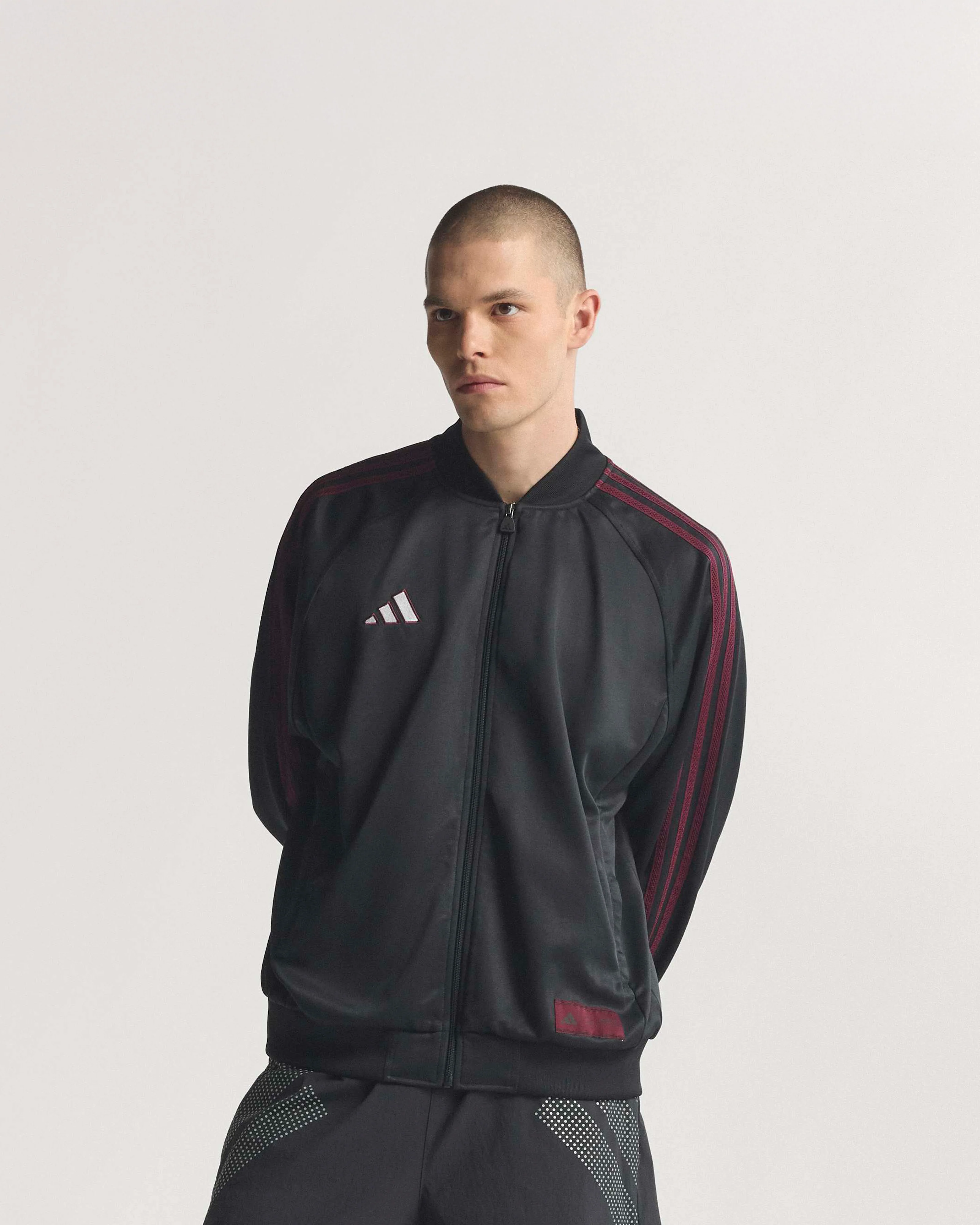 Mens Las Vegas Track Top Black - Image 6