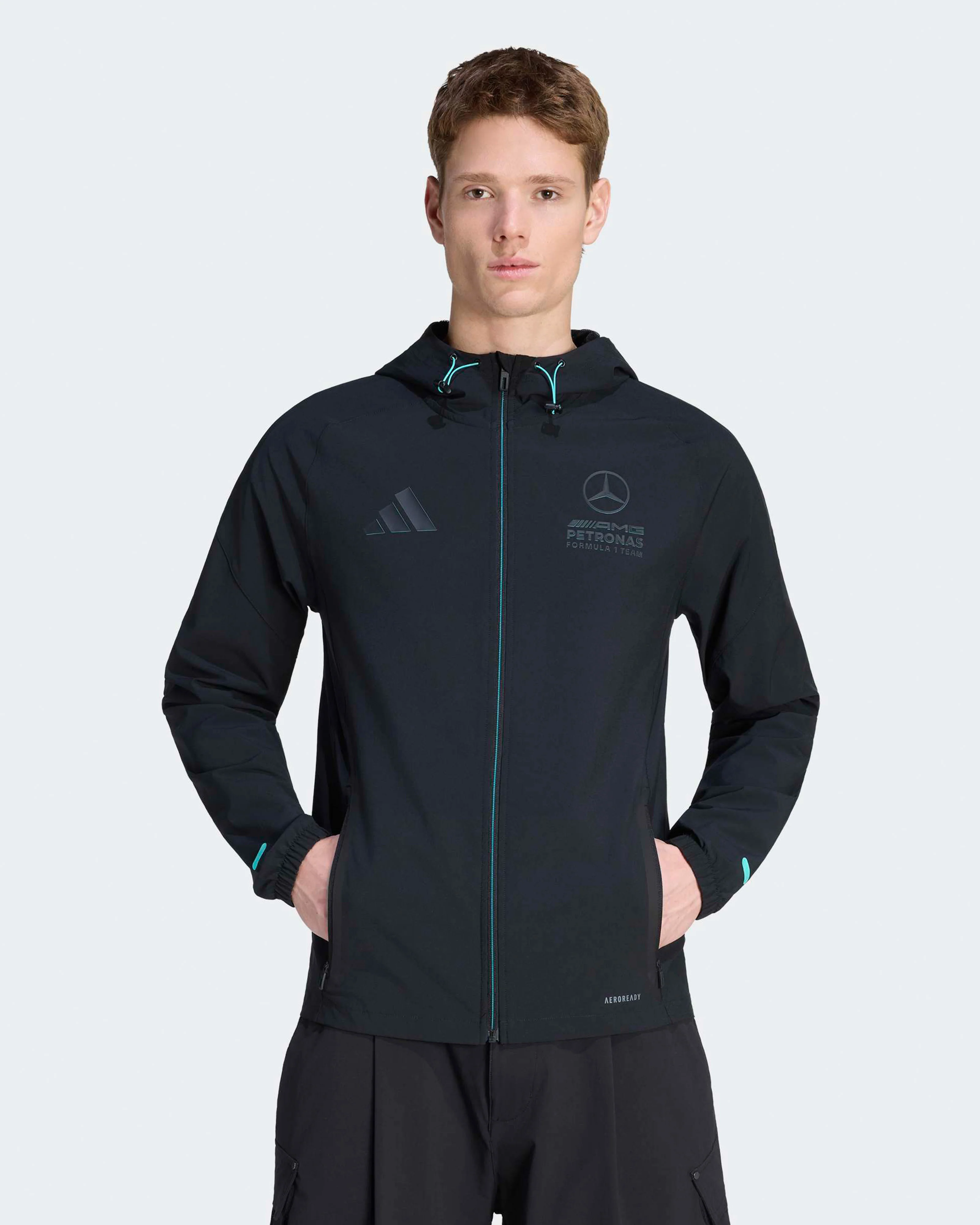 Mens Lights Out Vis Tech Jacket Black