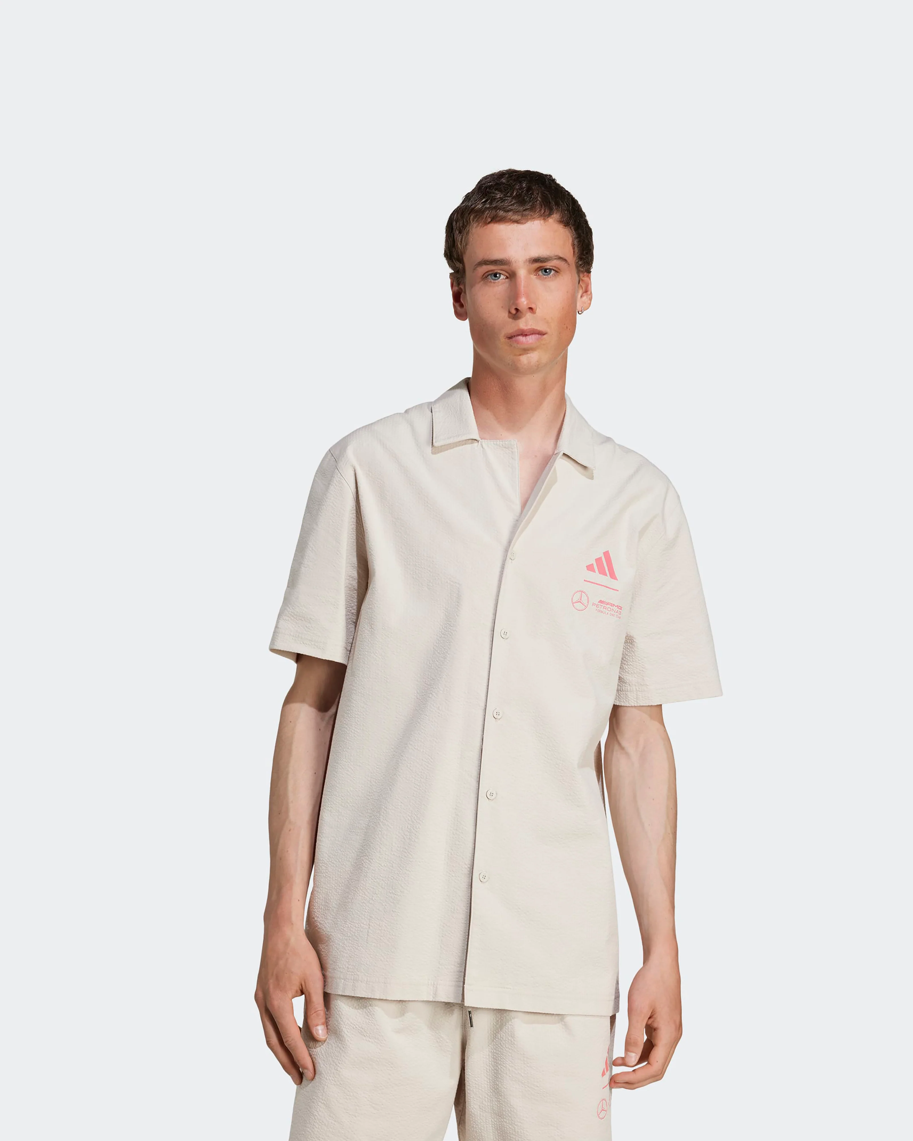 Mens Miami Shirt Beige