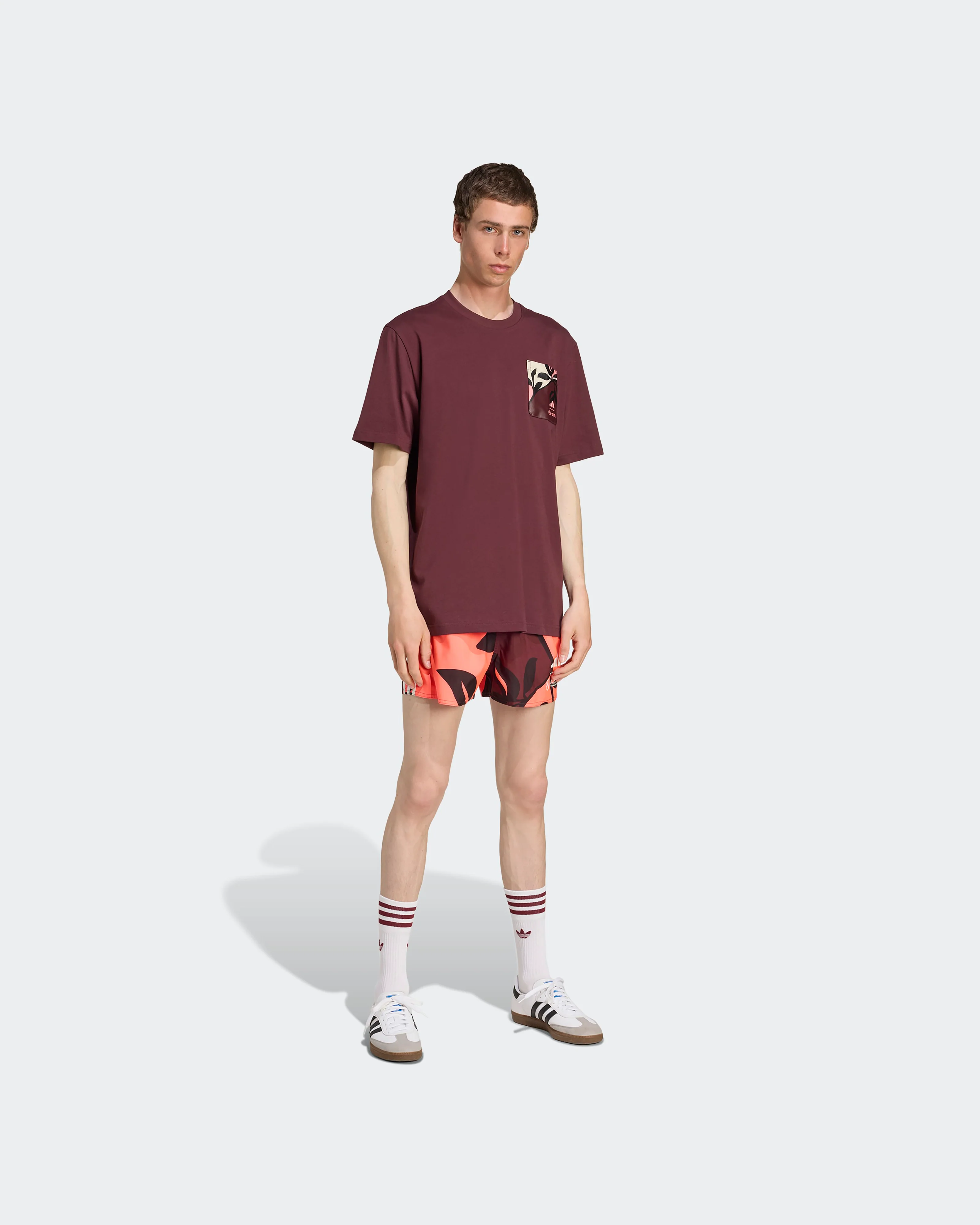 Mens Miami Swimshorts Floral - Image 4