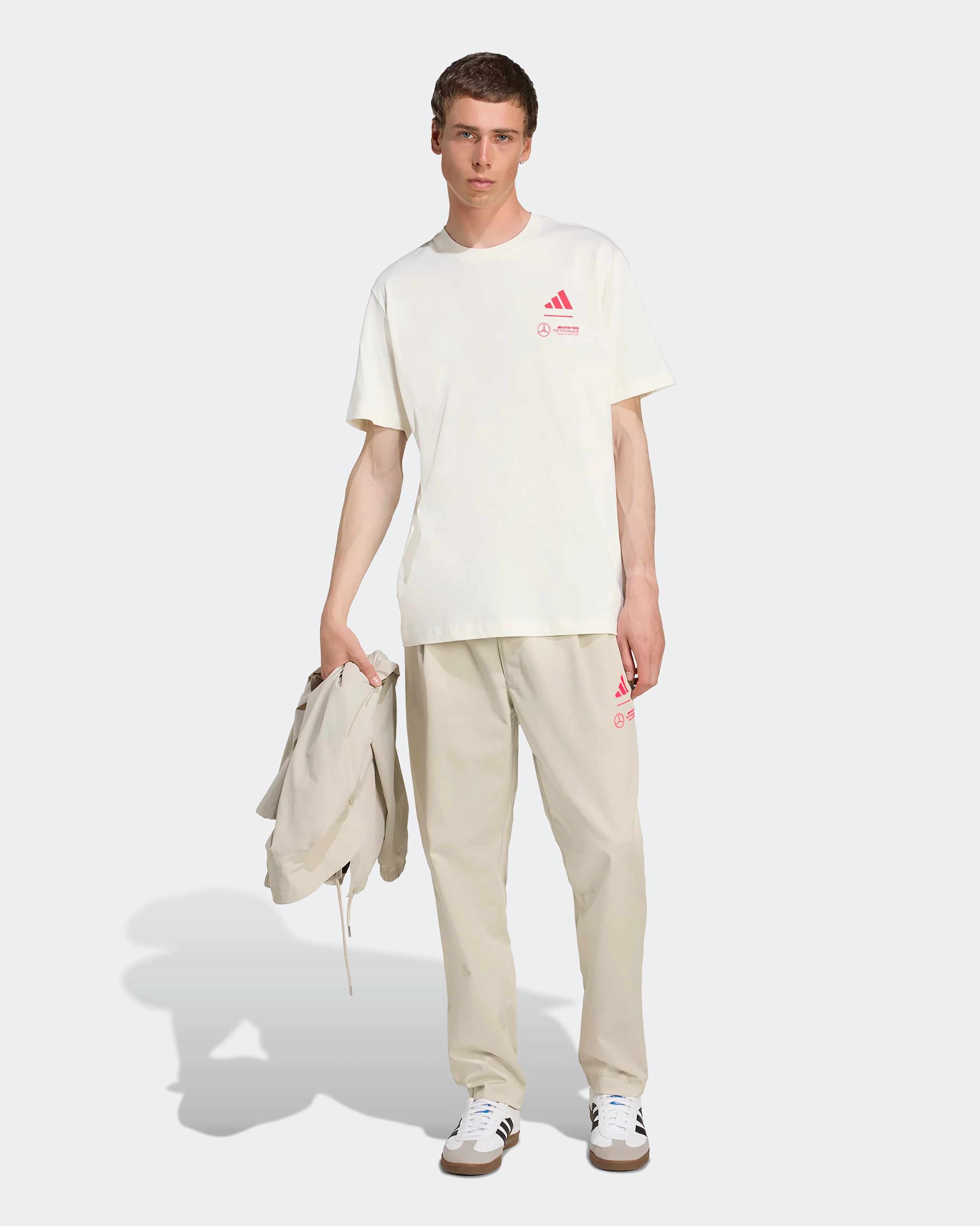 Mens Miami T-shirt White - Image 4