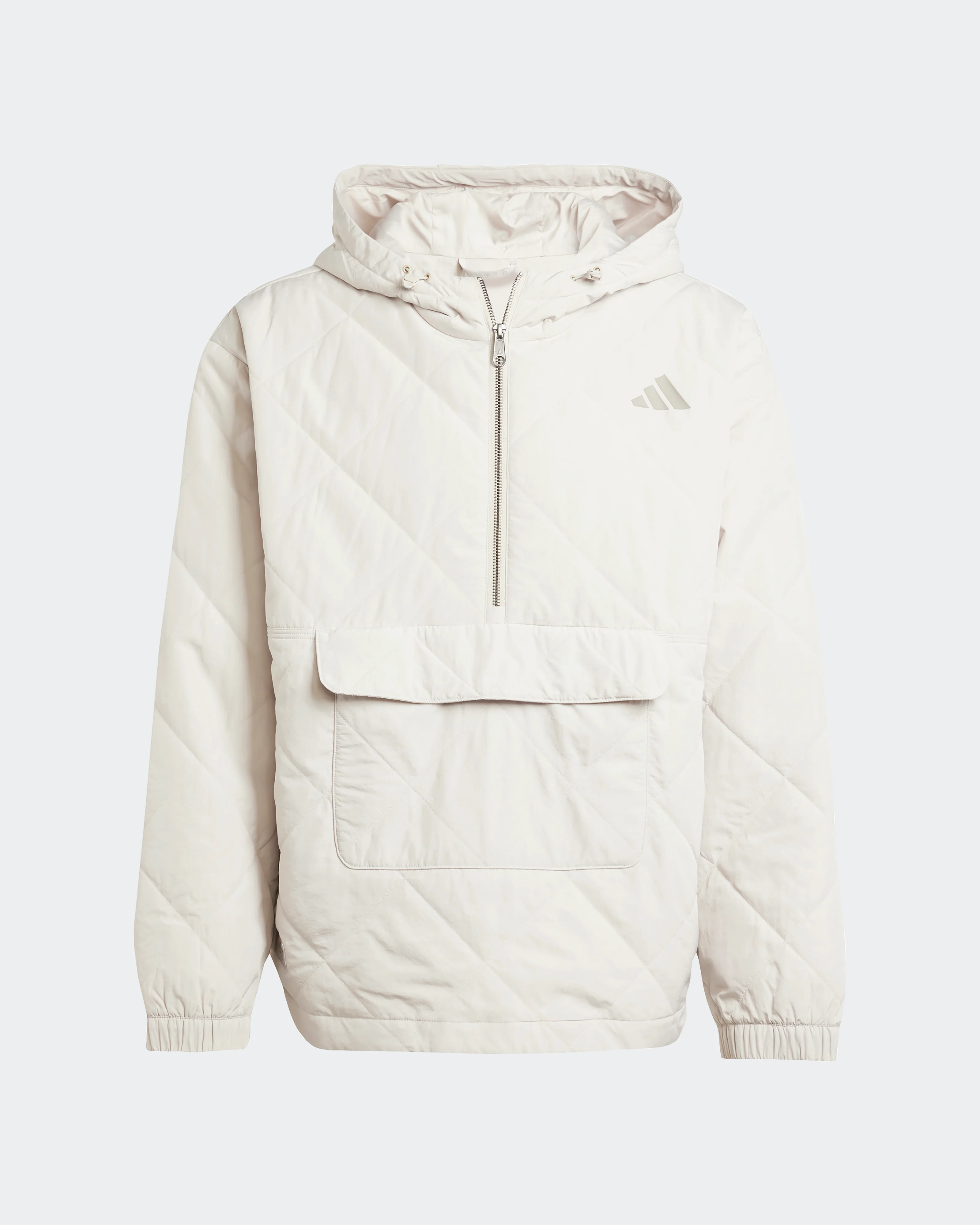Mens Premium Sweat Jacket Beige - Image 5