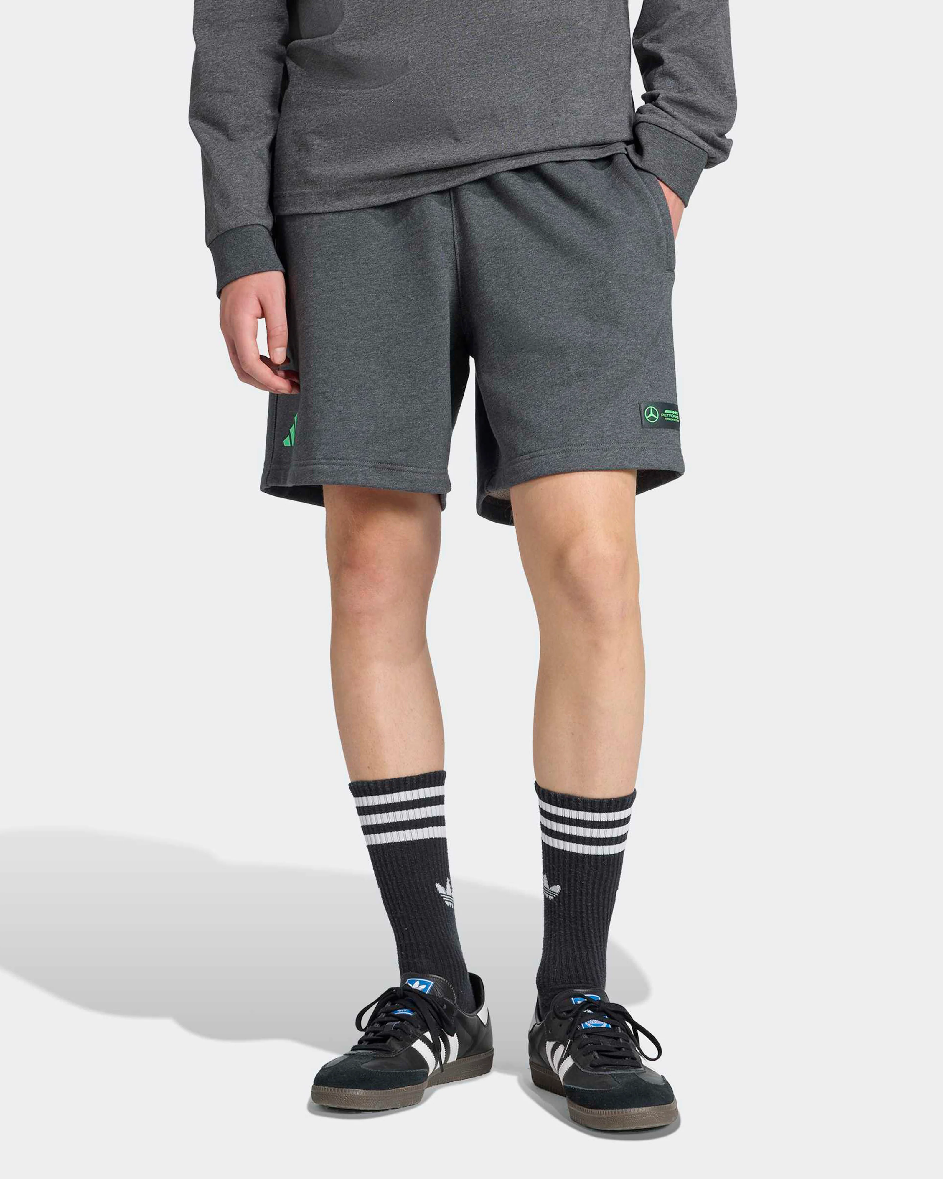 Mens Premium Sweat Shorts Grey