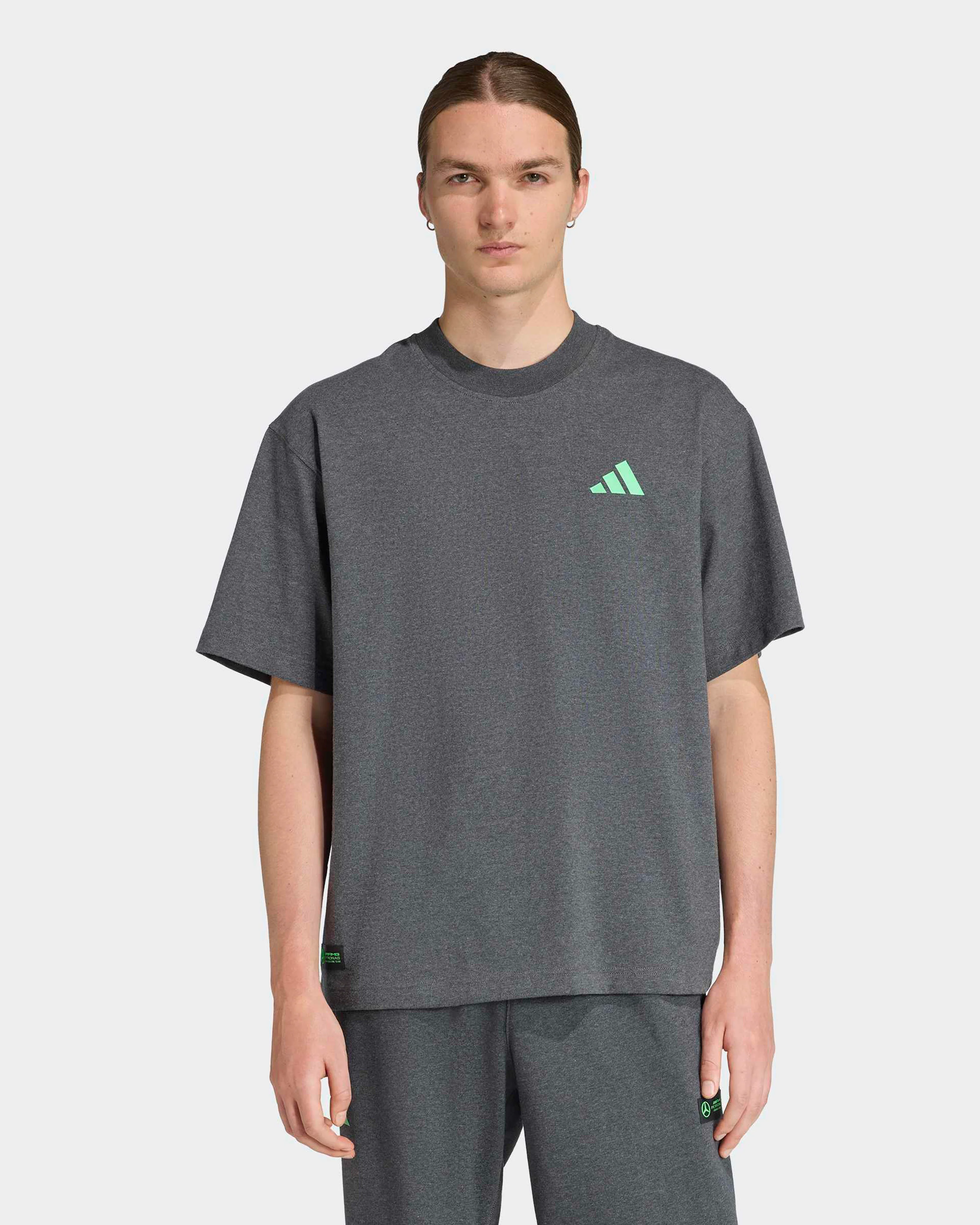 Mens Premium Sweat T-shirt Grey