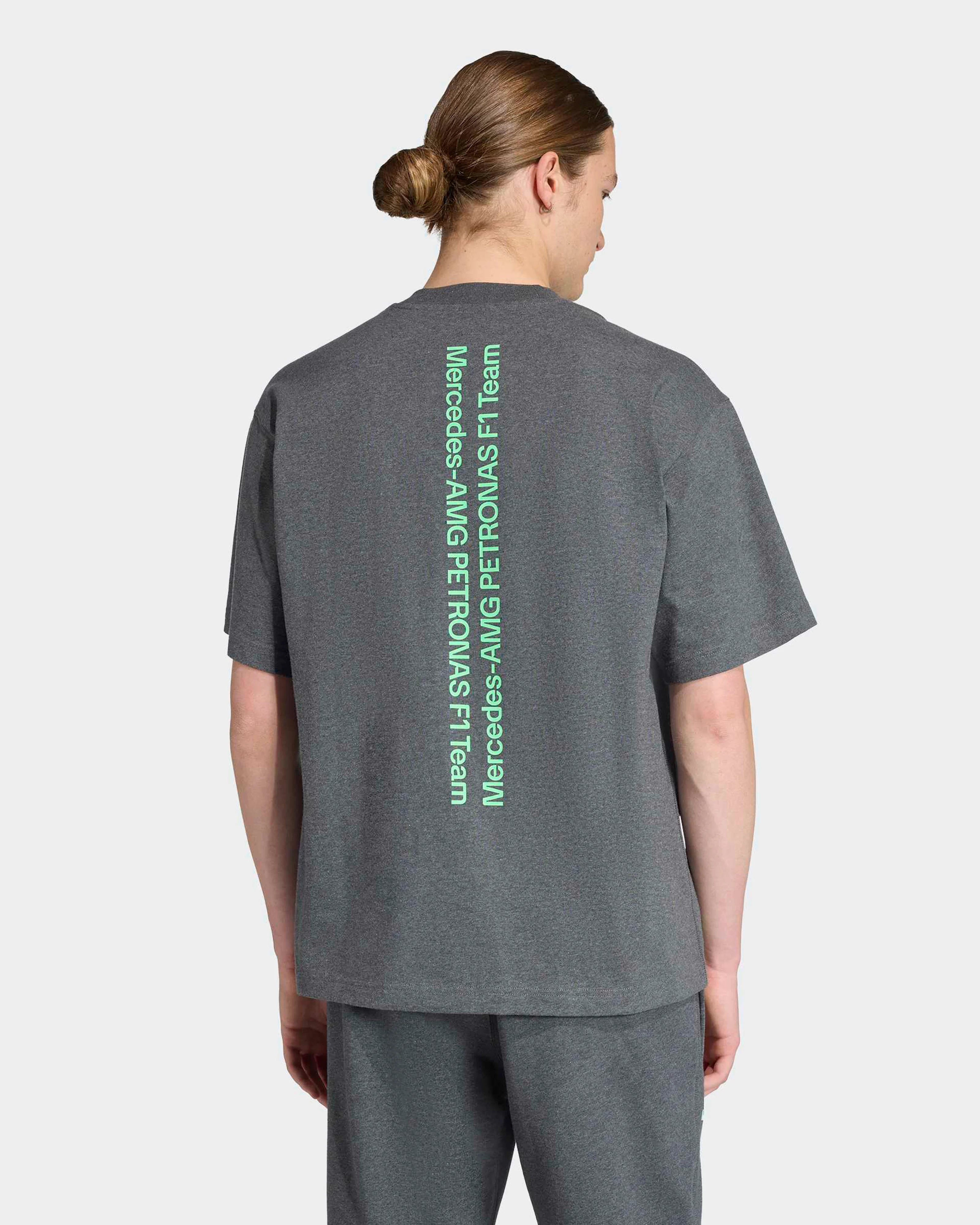Mens Premium Sweat T-shirt Grey - Image 2