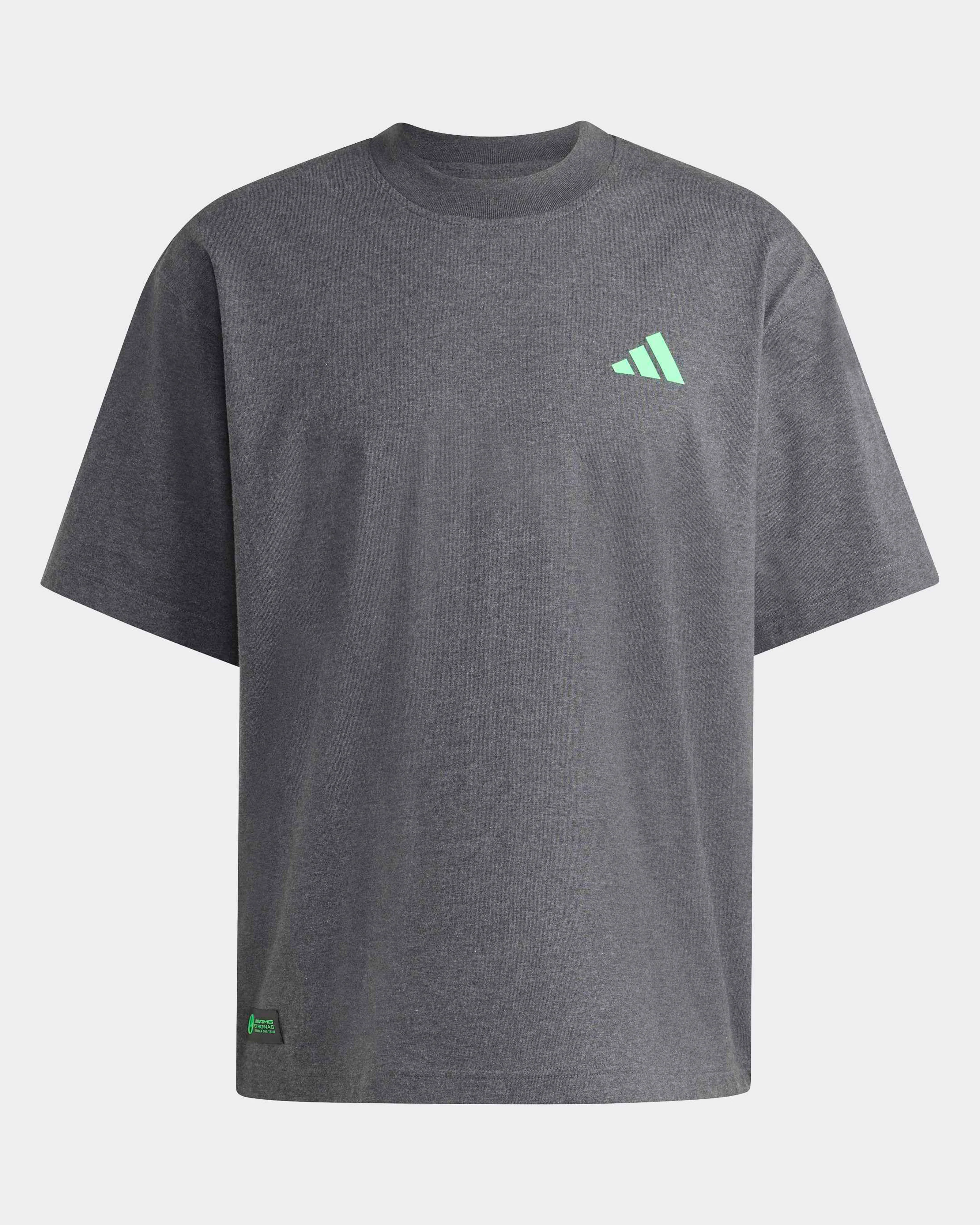 Mens Premium Sweat T-shirt Grey - Image 7